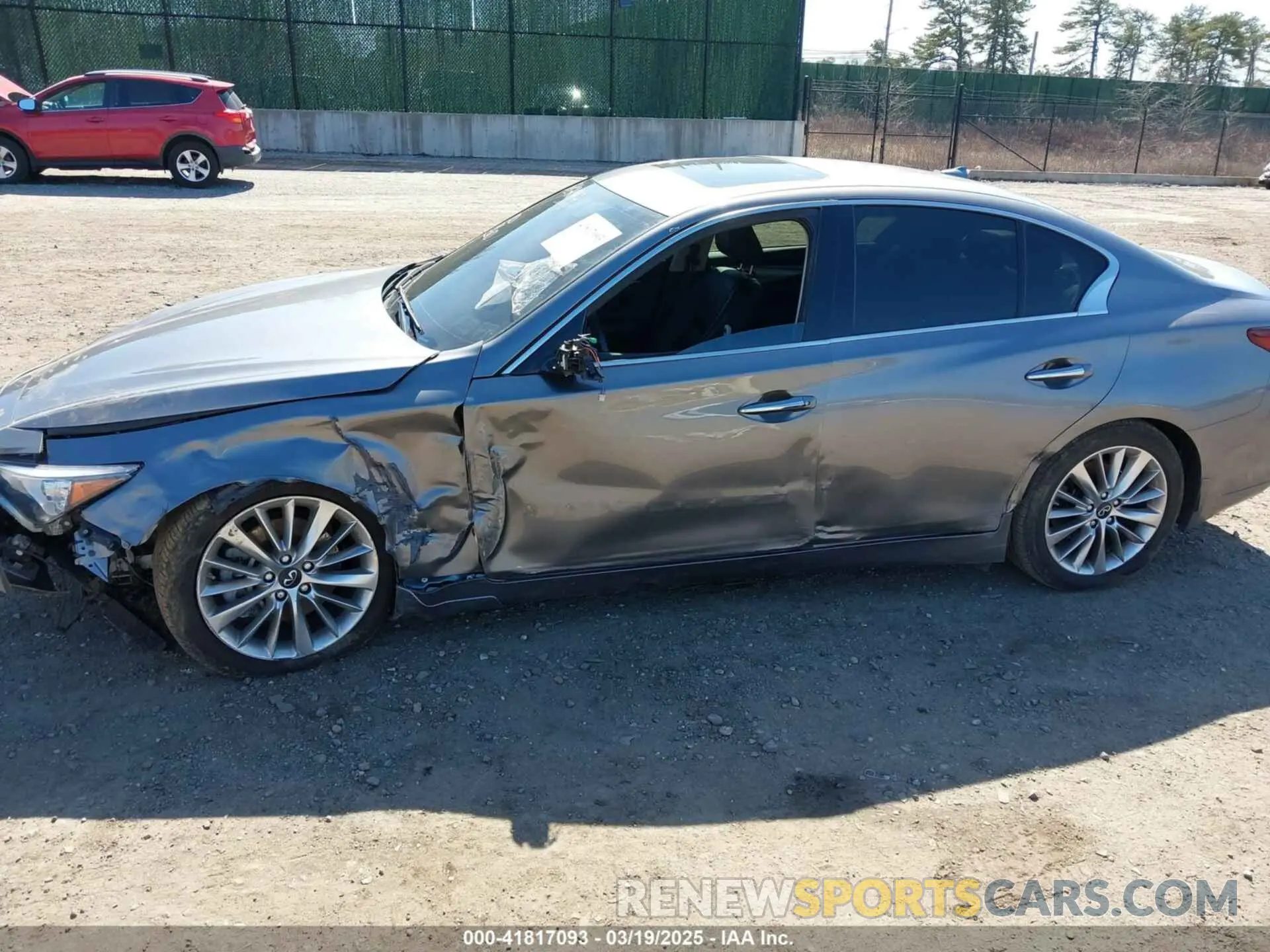 14 Photograph of a damaged car JN1EV7BR5MM751785 INFINITI Q50 2021