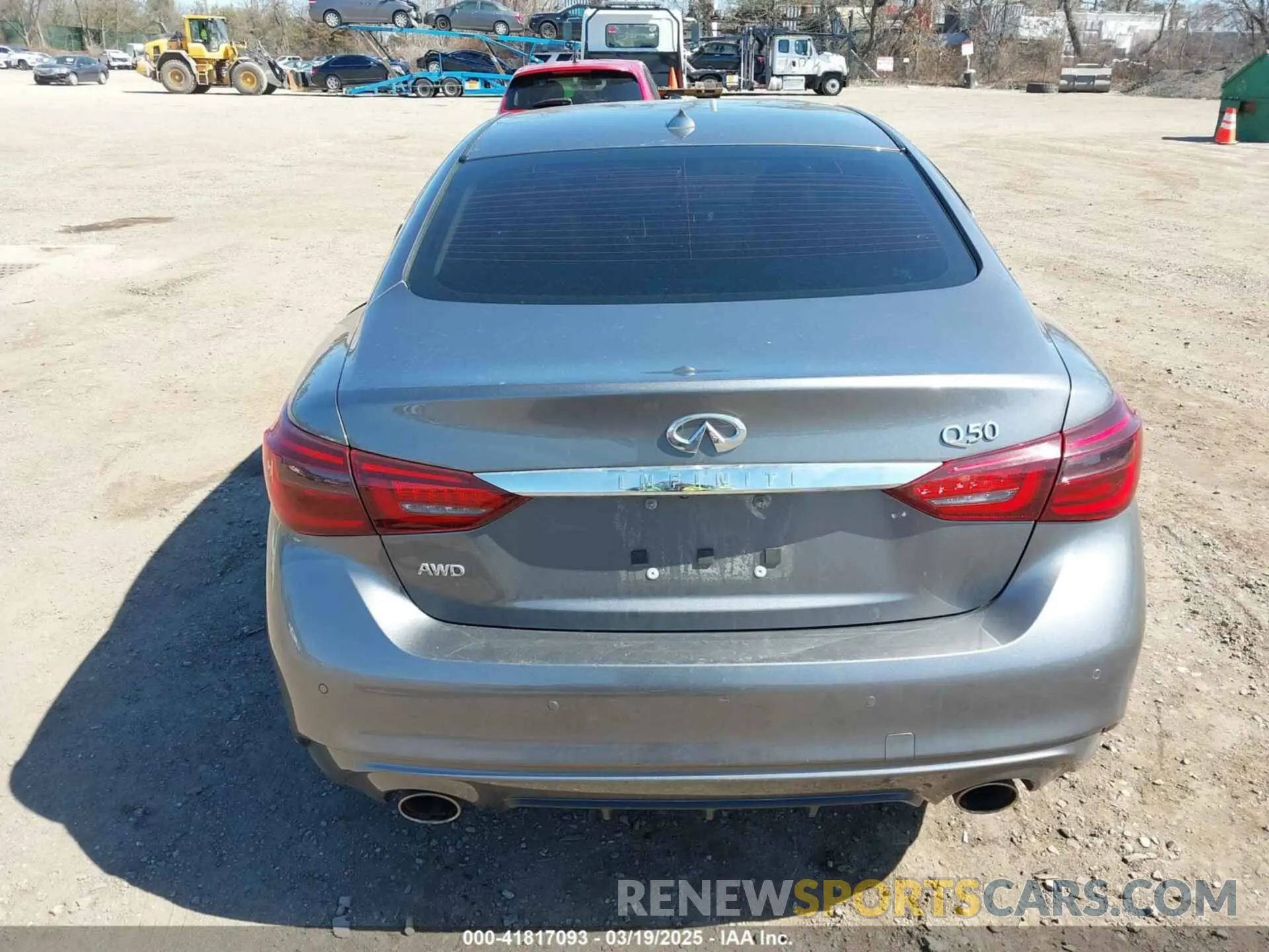 16 Photograph of a damaged car JN1EV7BR5MM751785 INFINITI Q50 2021