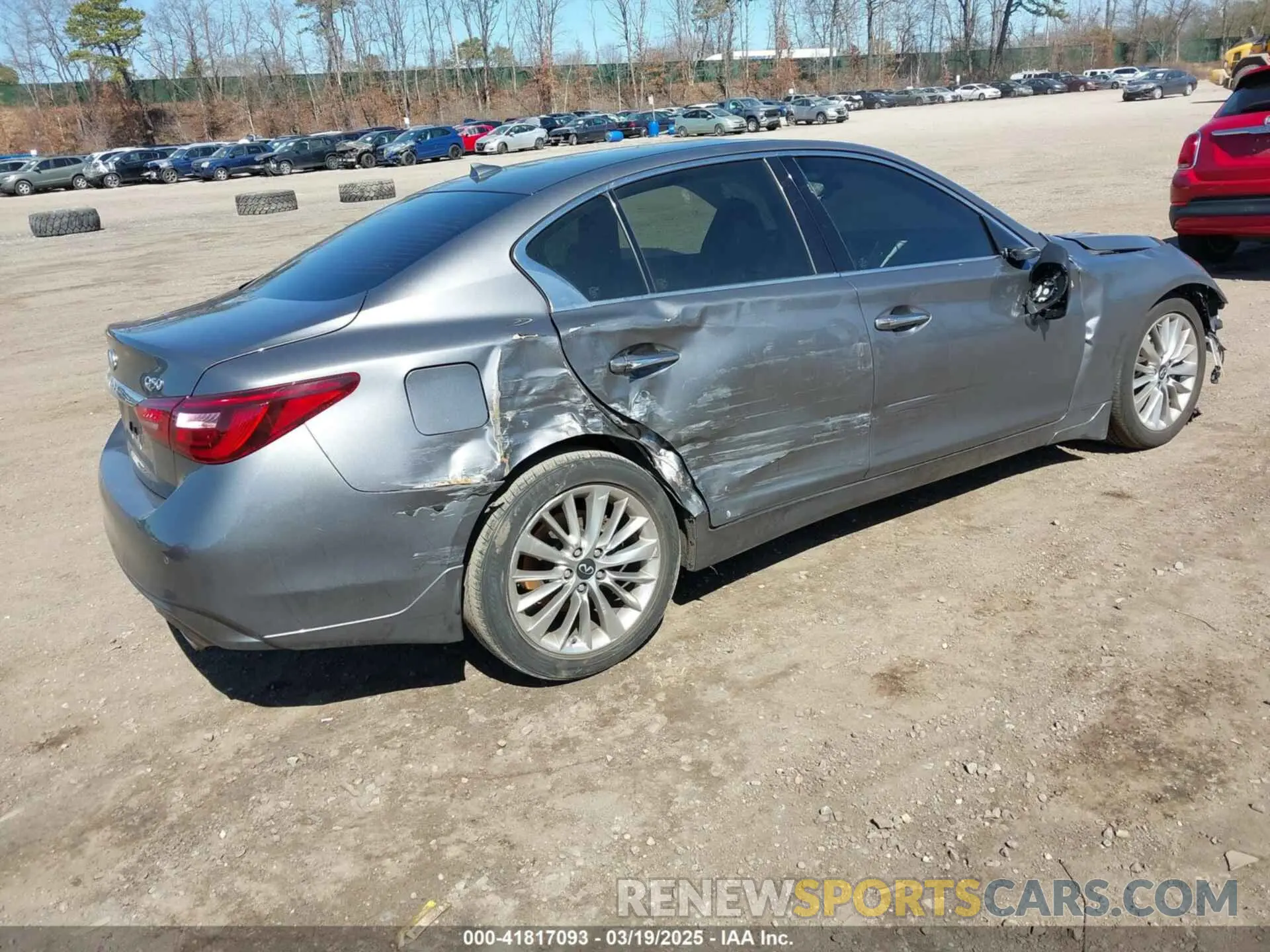 4 Photograph of a damaged car JN1EV7BR5MM751785 INFINITI Q50 2021