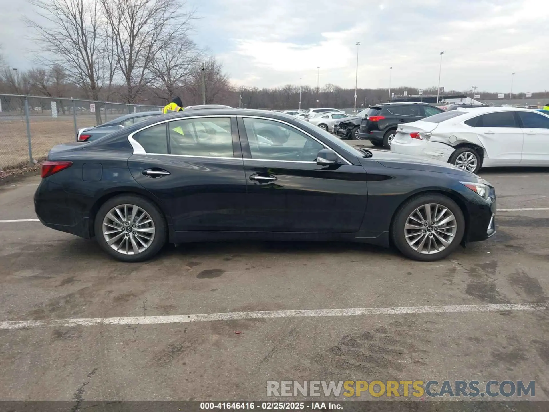 13 Photograph of a damaged car JN1EV7BR6MM751004 INFINITI Q50 2021