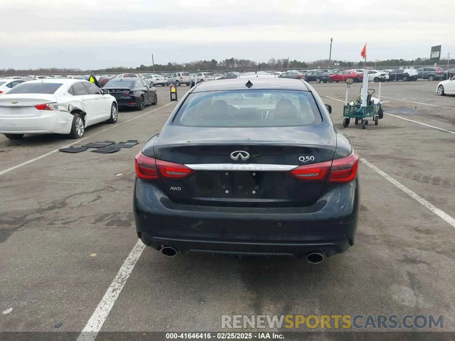 16 Photograph of a damaged car JN1EV7BR6MM751004 INFINITI Q50 2021