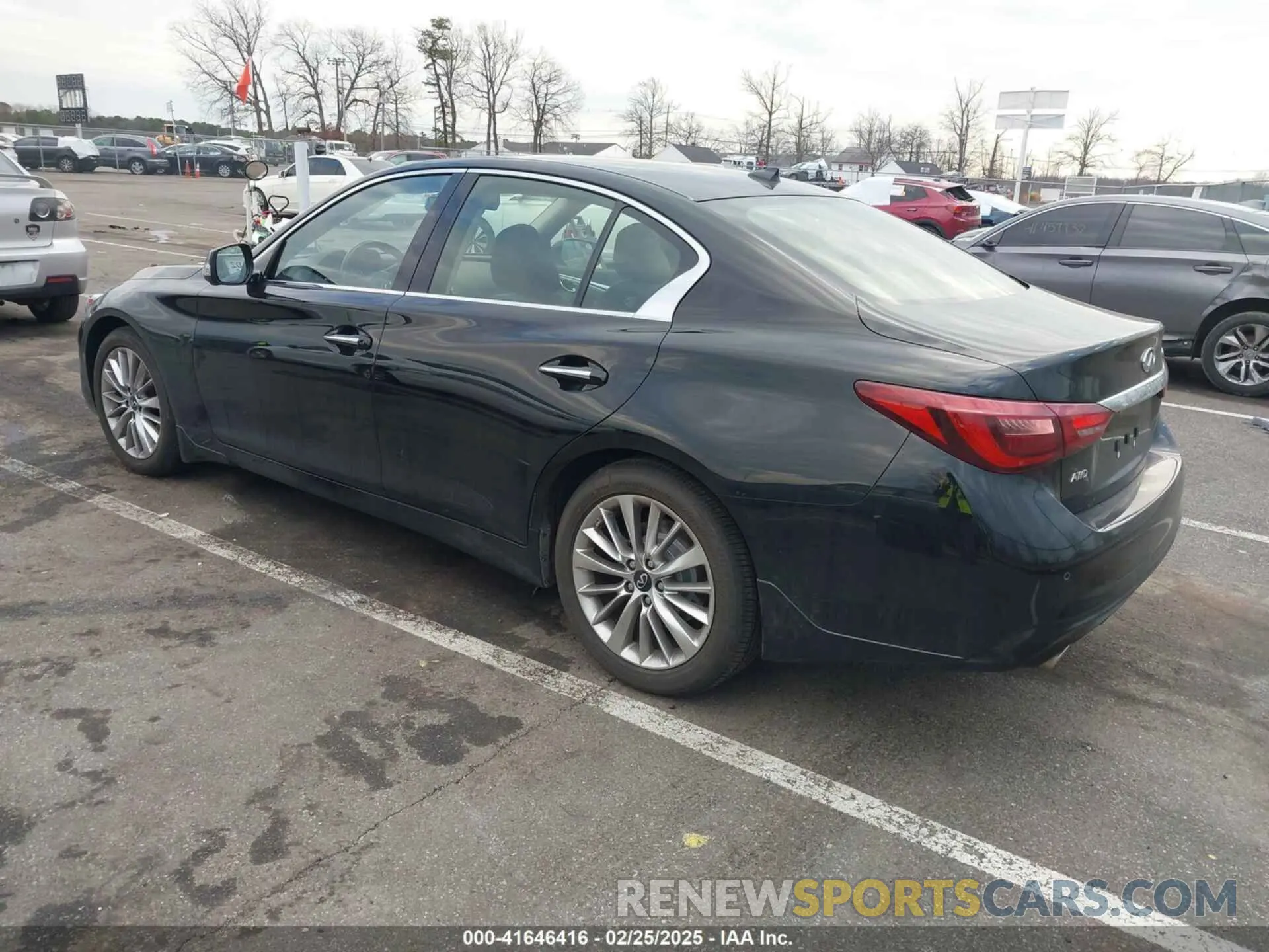3 Photograph of a damaged car JN1EV7BR6MM751004 INFINITI Q50 2021