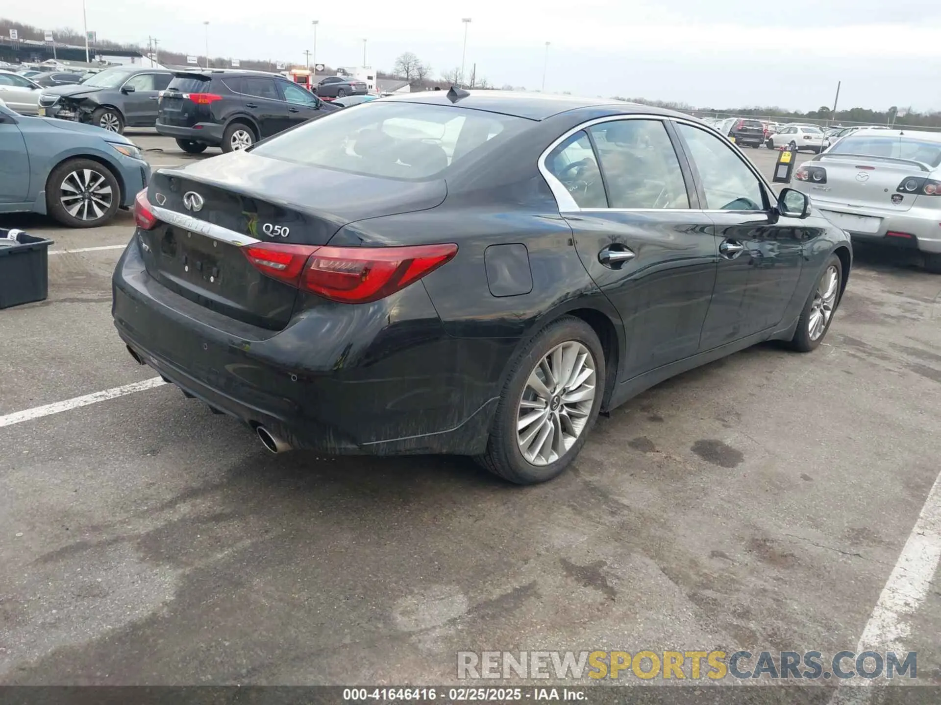 4 Photograph of a damaged car JN1EV7BR6MM751004 INFINITI Q50 2021