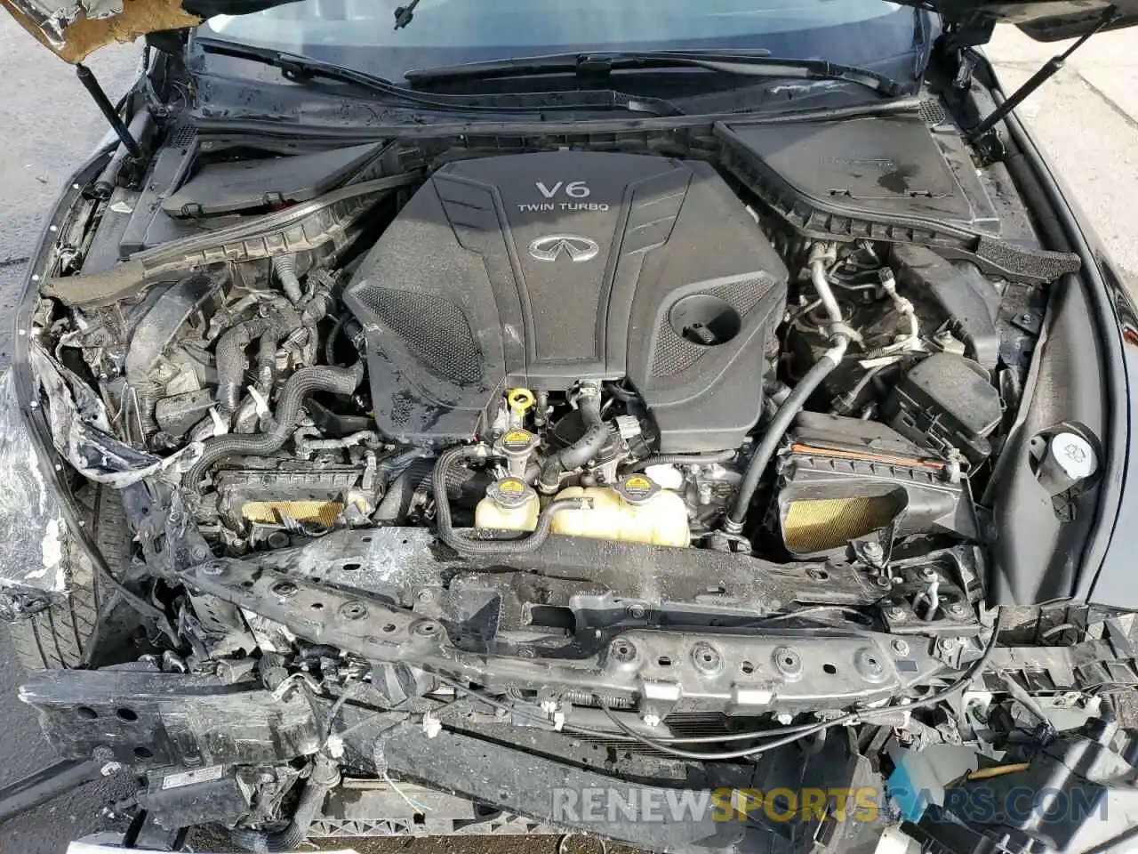 11 Photograph of a damaged car JN1EV7BR6MM751133 INFINITI Q50 2021