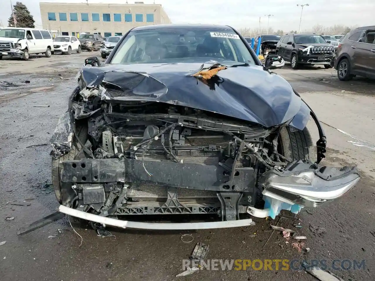 5 Photograph of a damaged car JN1EV7BR6MM751133 INFINITI Q50 2021