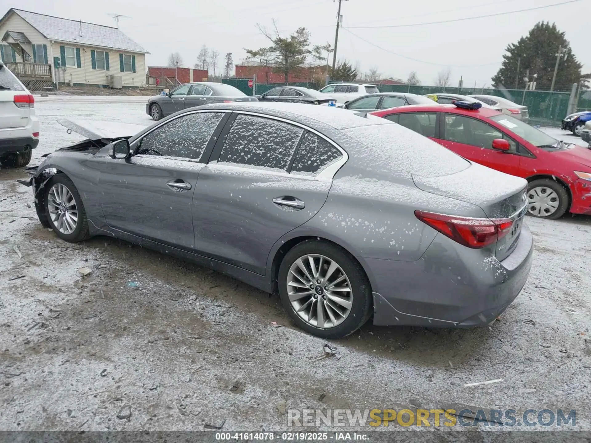 3 Photograph of a damaged car JN1EV7BR6MM751536 INFINITI Q50 2021