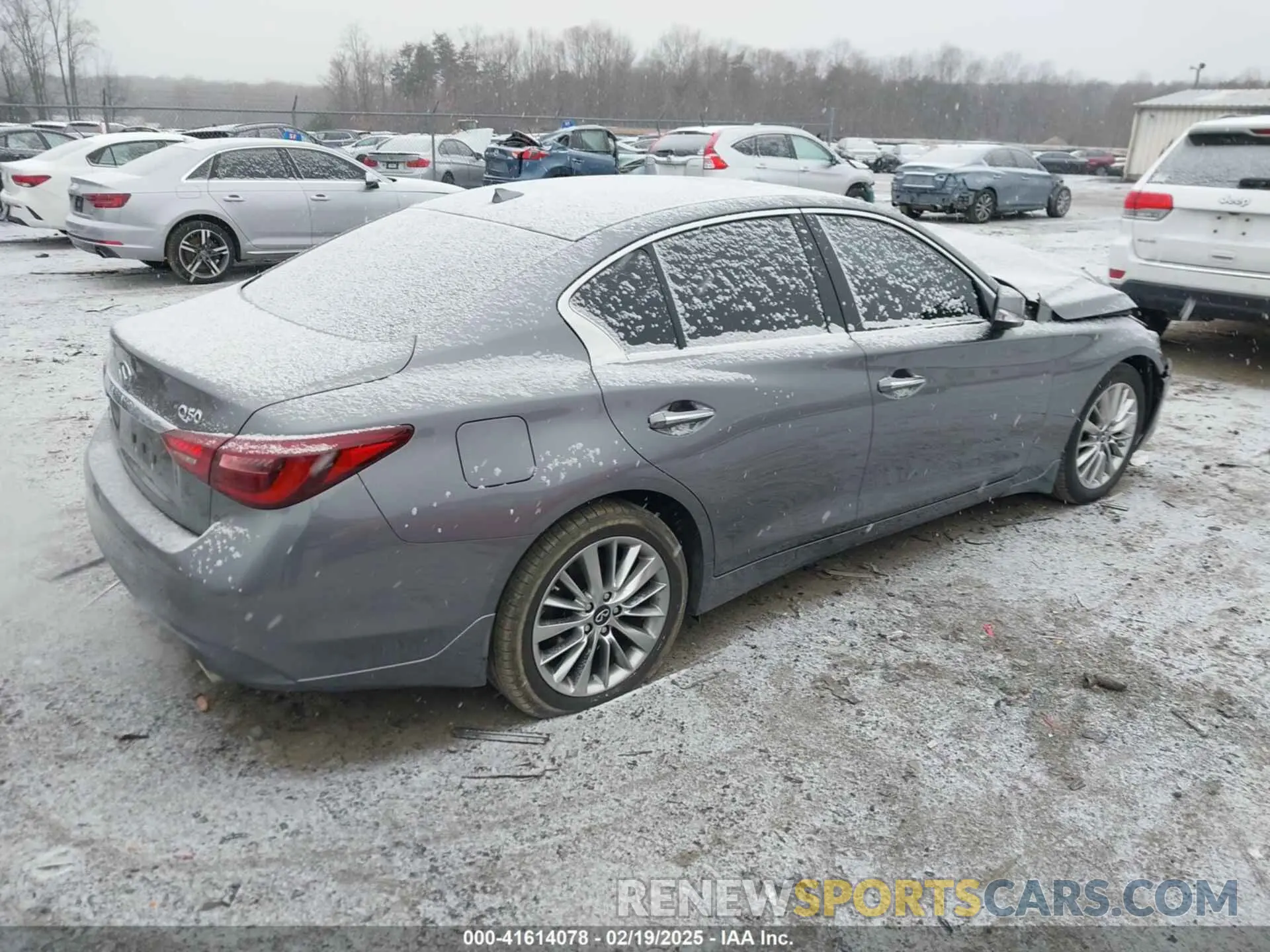 4 Photograph of a damaged car JN1EV7BR6MM751536 INFINITI Q50 2021