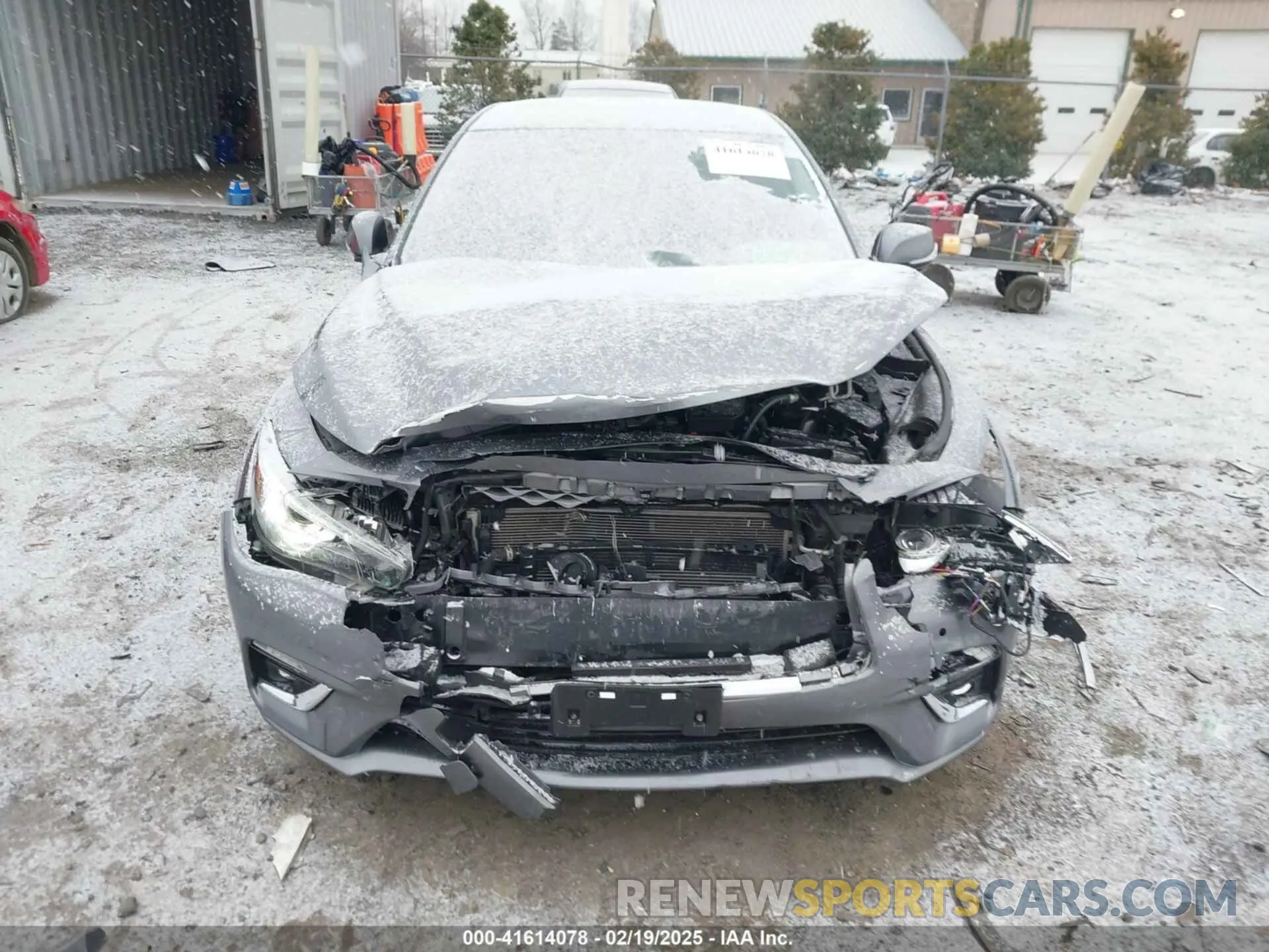 6 Photograph of a damaged car JN1EV7BR6MM751536 INFINITI Q50 2021