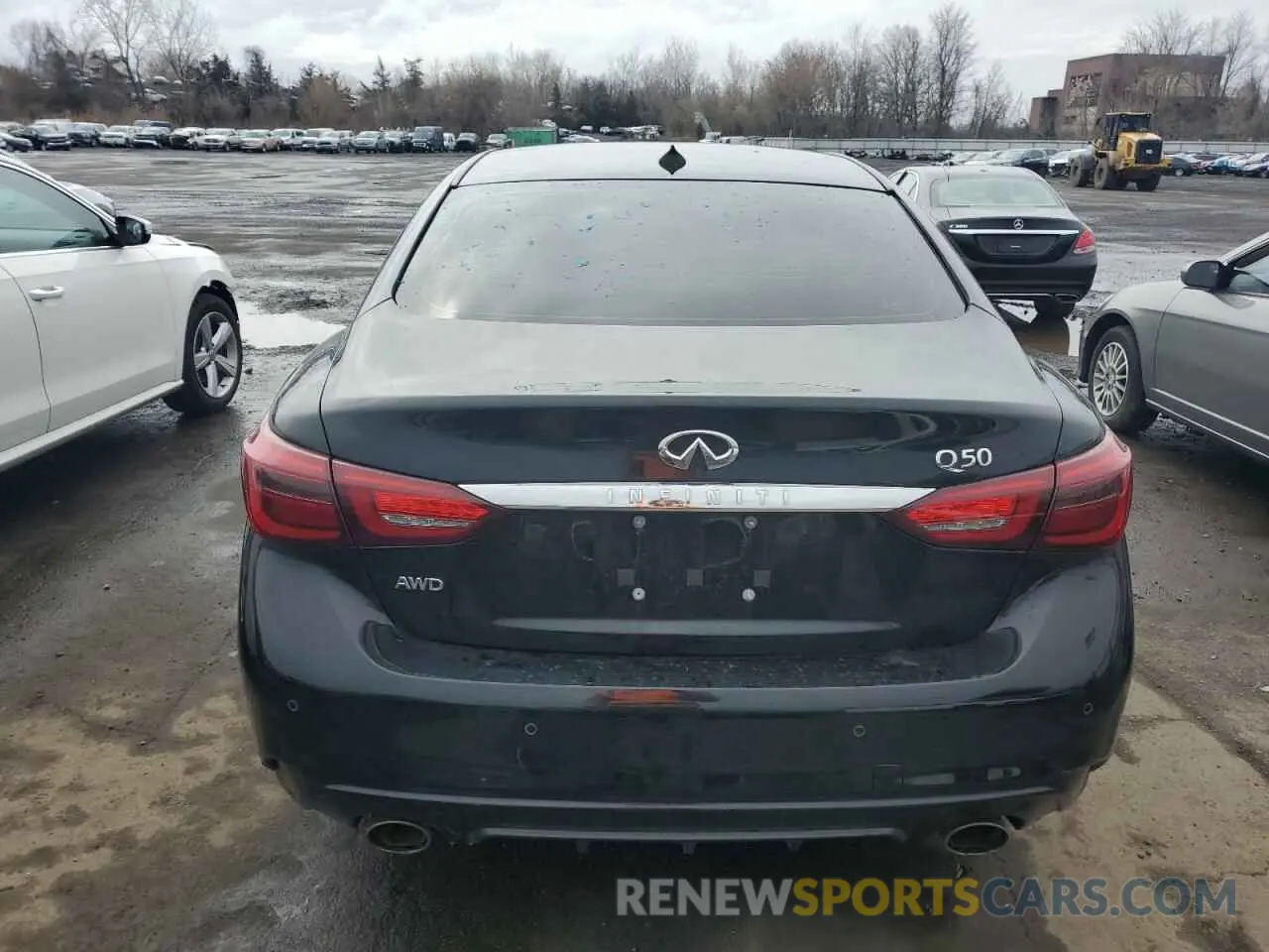 6 Photograph of a damaged car JN1EV7BR6MM752637 INFINITI Q50 2021