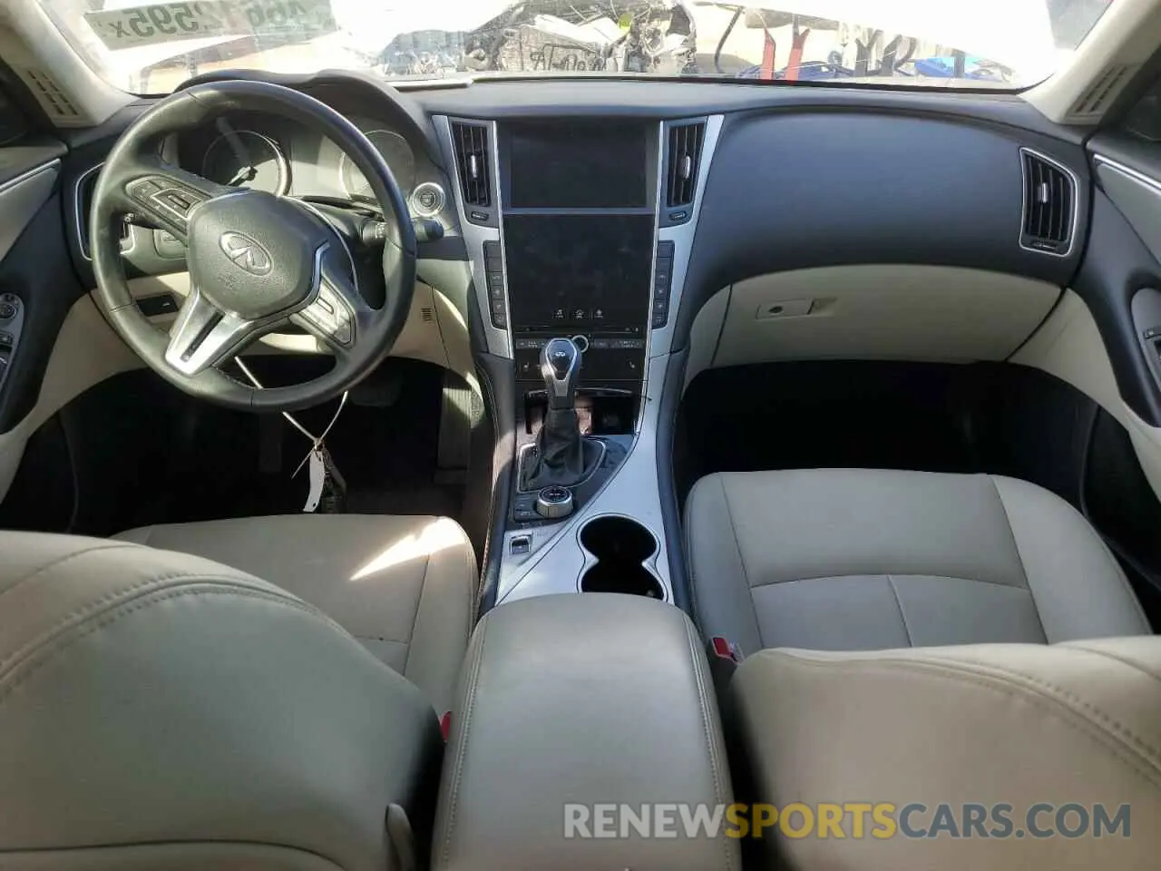 8 Photograph of a damaged car JN1EV7BR7MM754686 INFINITI Q50 2021