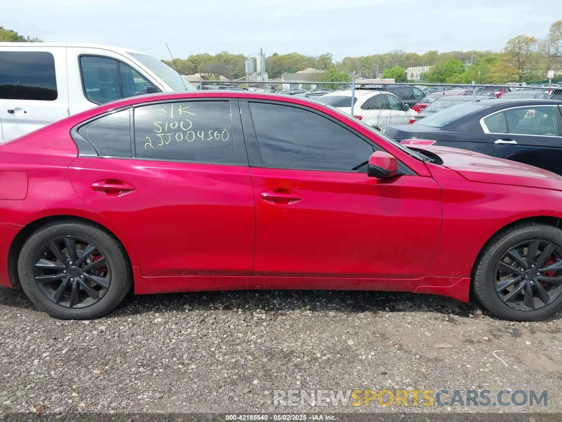 12 Photograph of a damaged car JN1EV7BR8MM750534 INFINITI Q50 2021