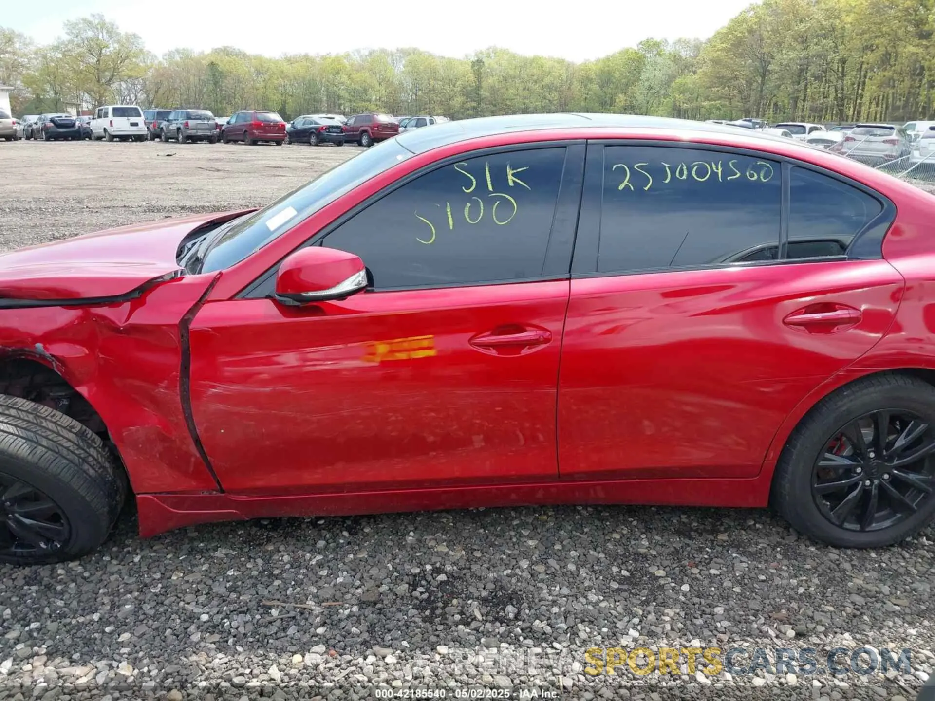 13 Photograph of a damaged car JN1EV7BR8MM750534 INFINITI Q50 2021