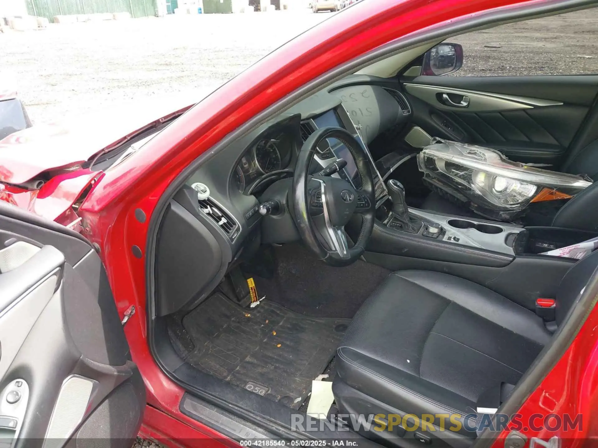 5 Photograph of a damaged car JN1EV7BR8MM750534 INFINITI Q50 2021