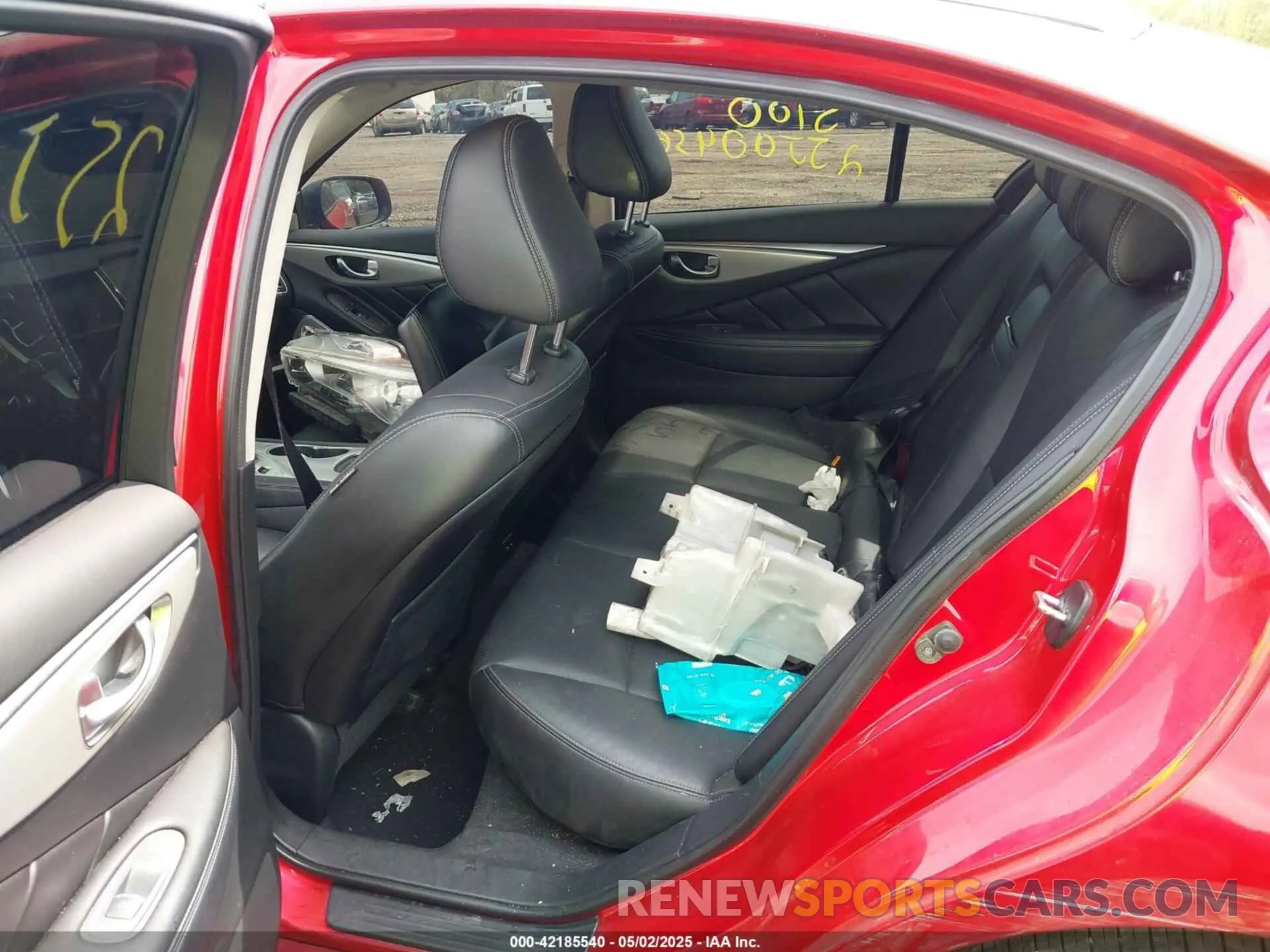 8 Photograph of a damaged car JN1EV7BR8MM750534 INFINITI Q50 2021