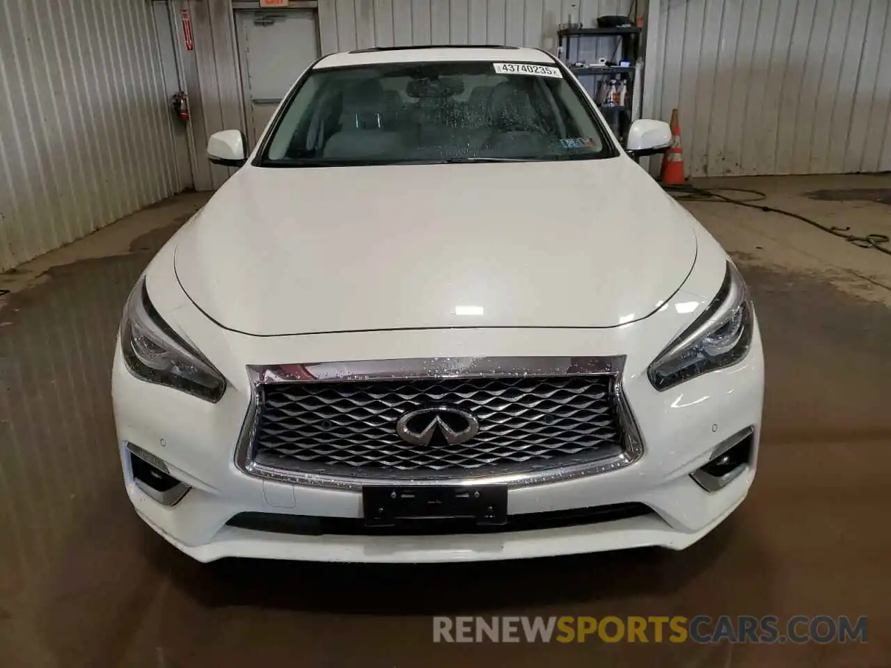 5 Photograph of a damaged car JN1EV7BR8MM752848 INFINITI Q50 2021