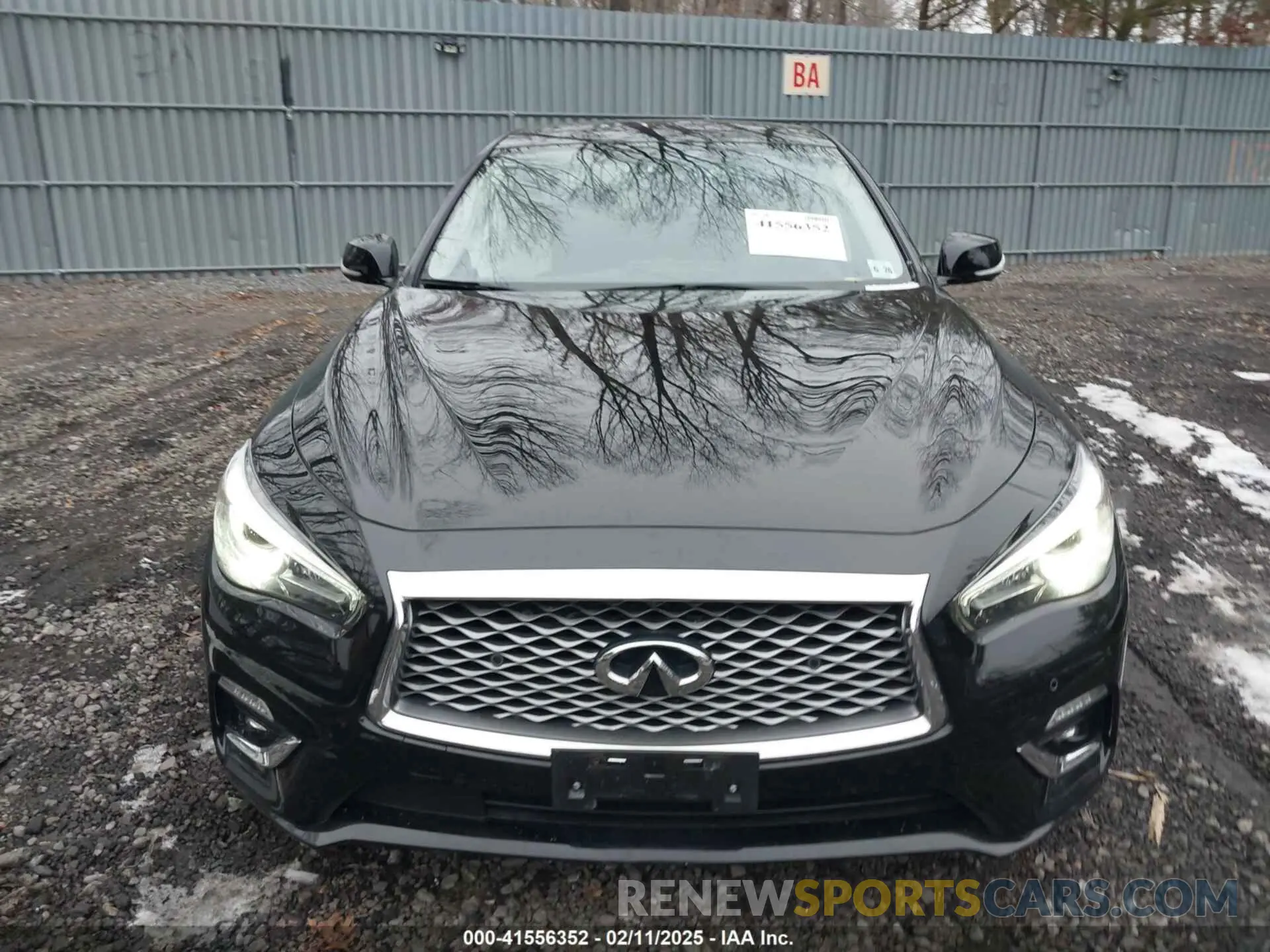 12 Photograph of a damaged car JN1EV7BR8MM755409 INFINITI Q50 2021