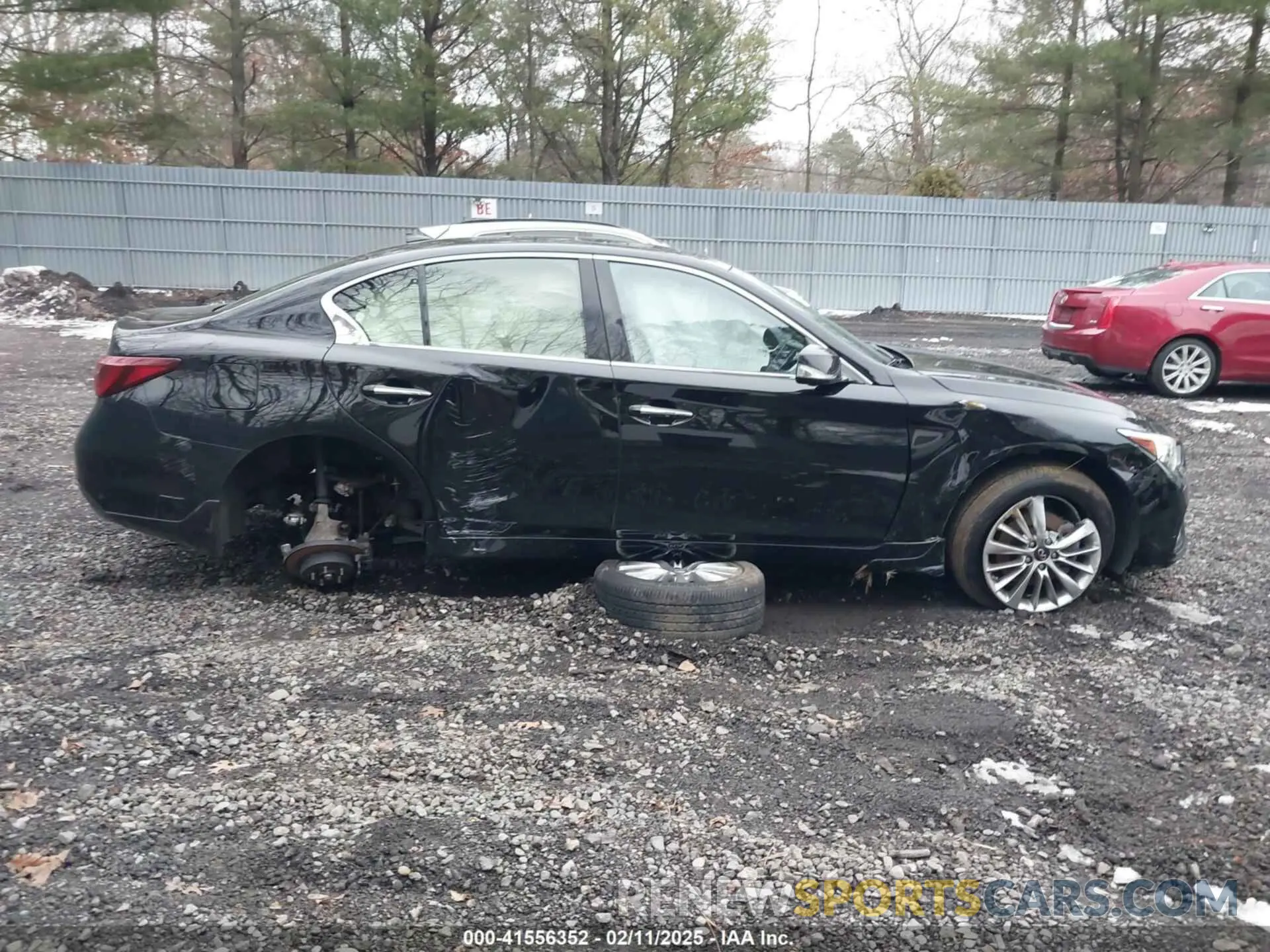 13 Photograph of a damaged car JN1EV7BR8MM755409 INFINITI Q50 2021