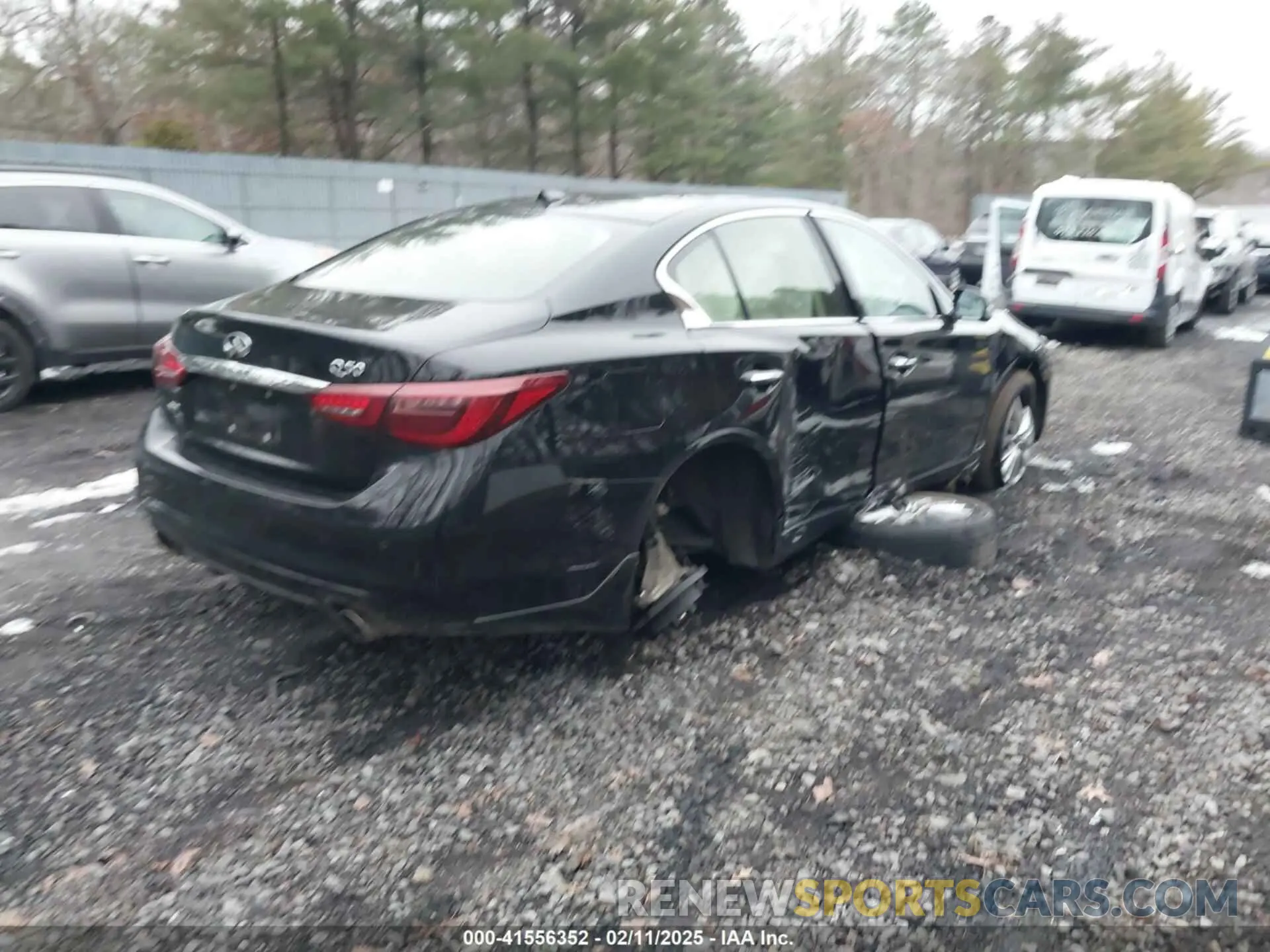 4 Photograph of a damaged car JN1EV7BR8MM755409 INFINITI Q50 2021
