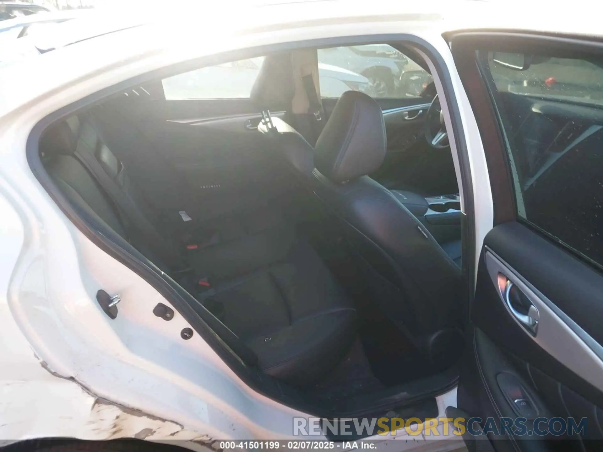 8 Photograph of a damaged car JN1EV7BR9MM750333 INFINITI Q50 2021
