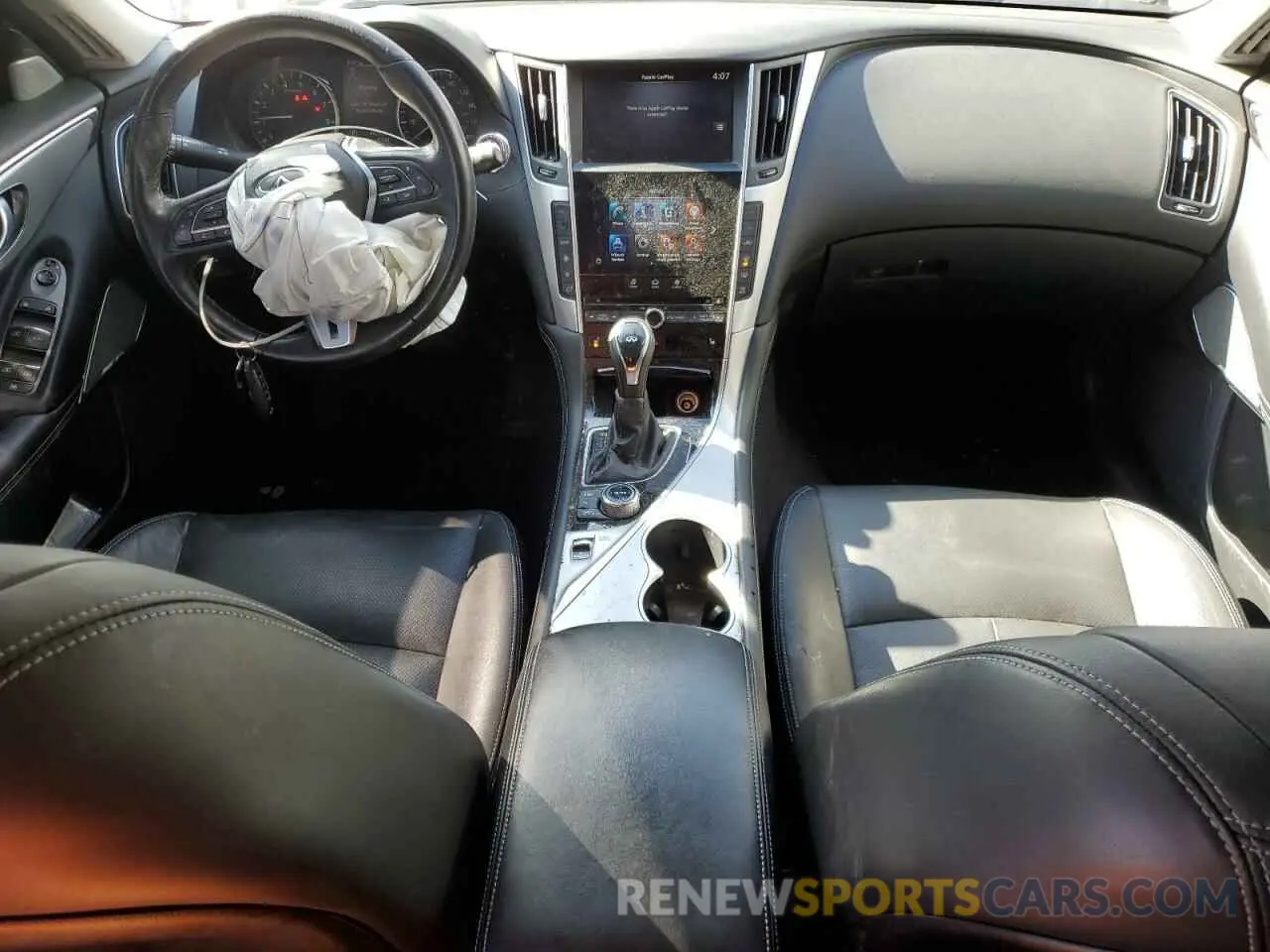 8 Photograph of a damaged car JN1EV7BR9MM750400 INFINITI Q50 2021