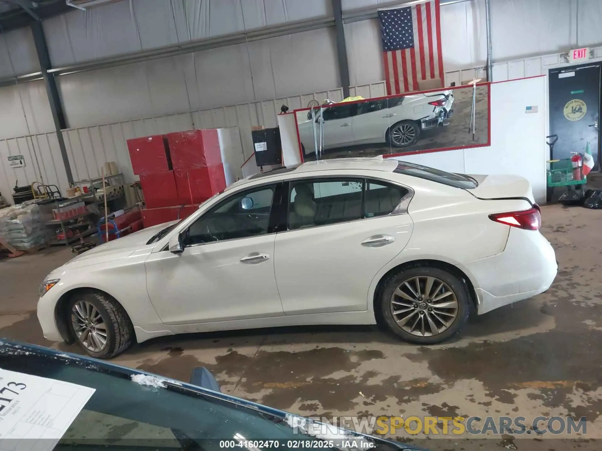 14 Photograph of a damaged car JN1EV7BR9MM752020 INFINITI Q50 2021
