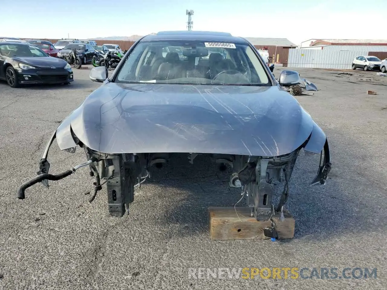 5 Photograph of a damaged car JN1EV7BR9MM753149 INFINITI Q50 2021