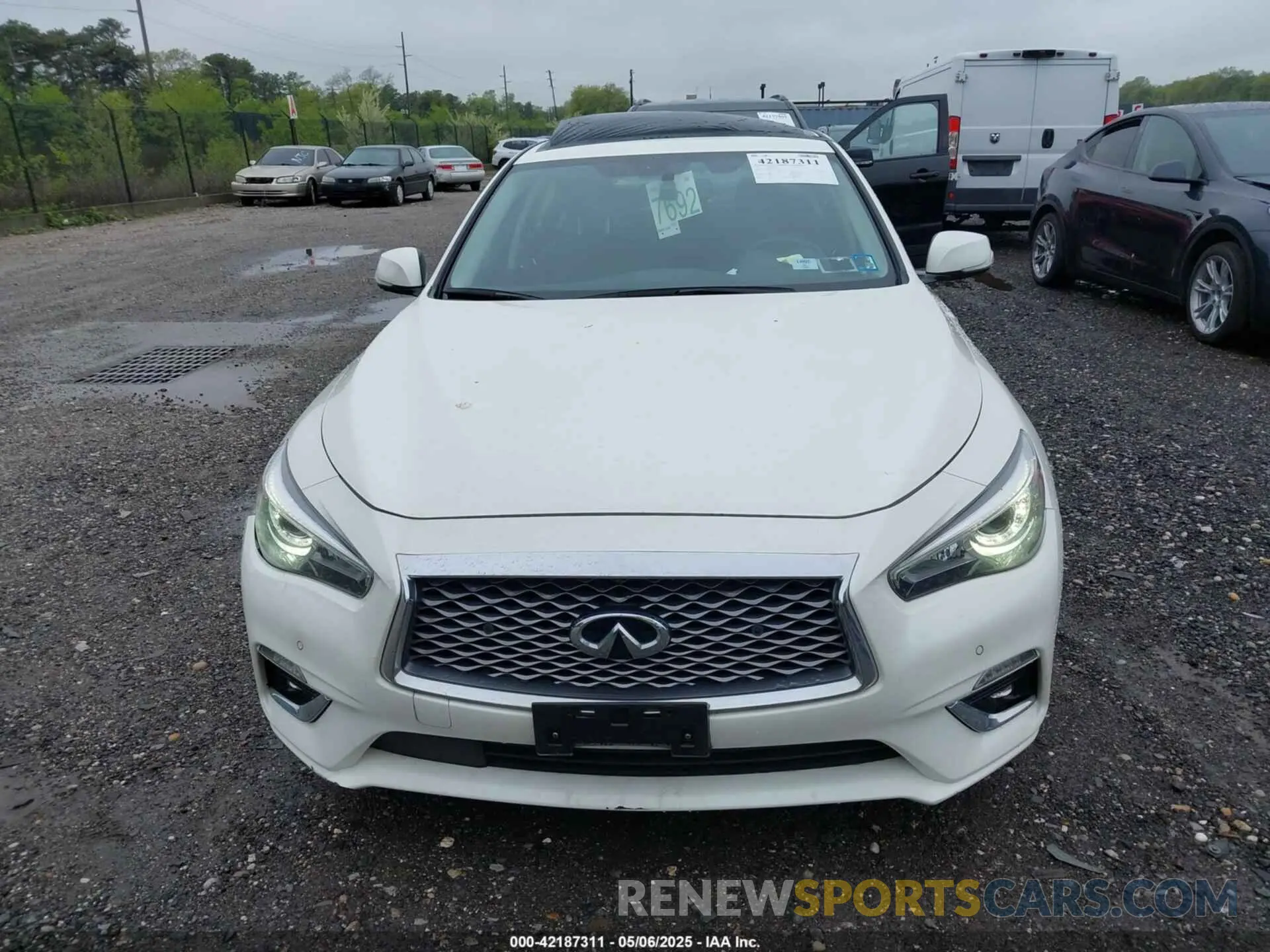 12 Photograph of a damaged car JN1EV7BR9MM754382 INFINITI Q50 2021