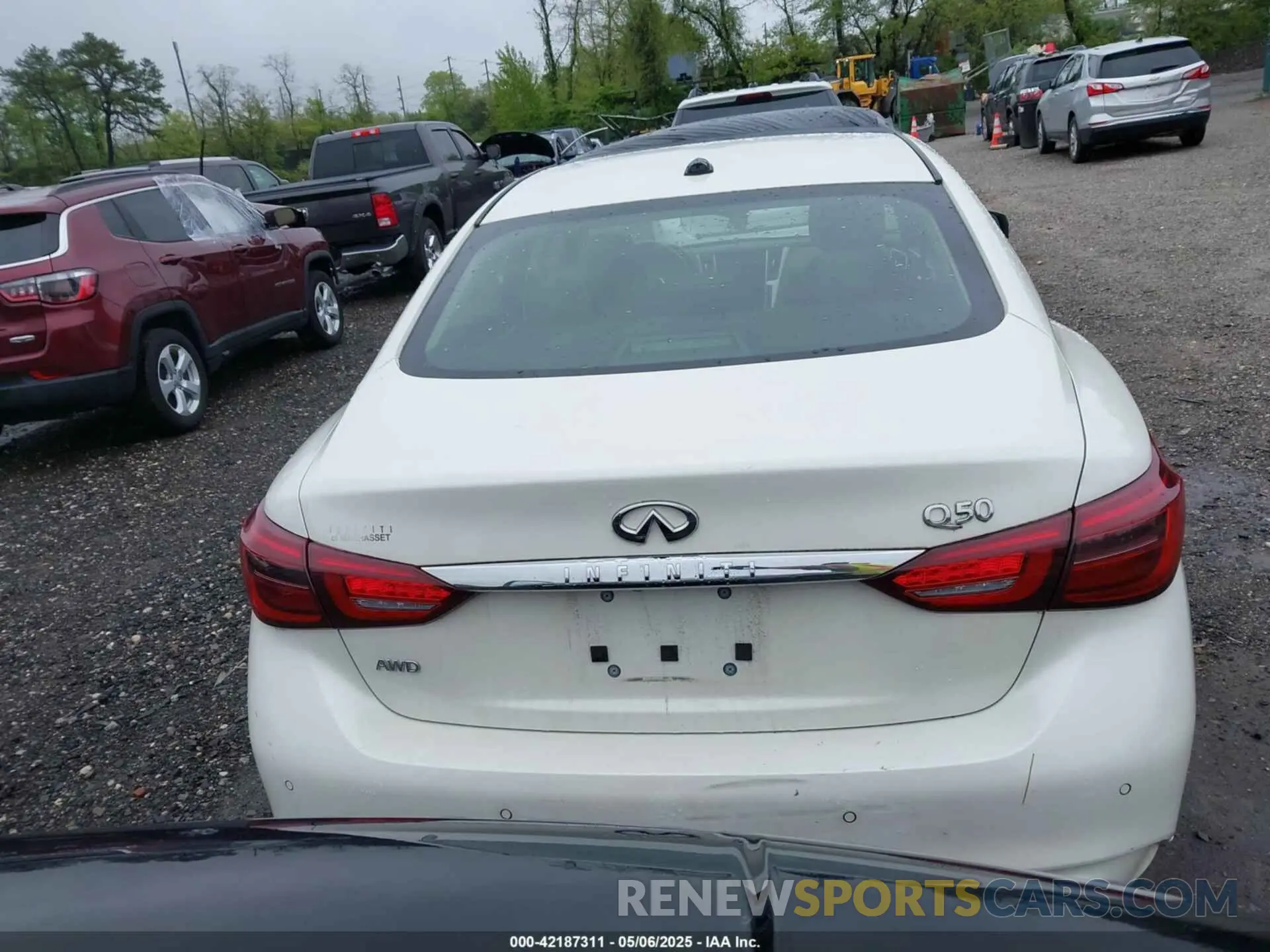 16 Photograph of a damaged car JN1EV7BR9MM754382 INFINITI Q50 2021