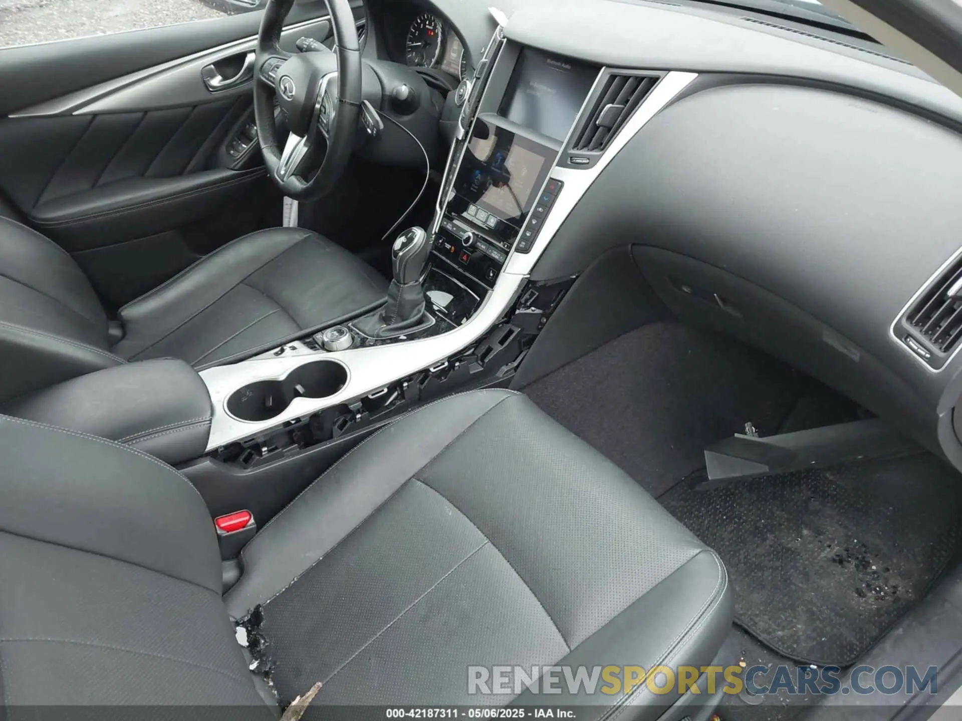 5 Photograph of a damaged car JN1EV7BR9MM754382 INFINITI Q50 2021