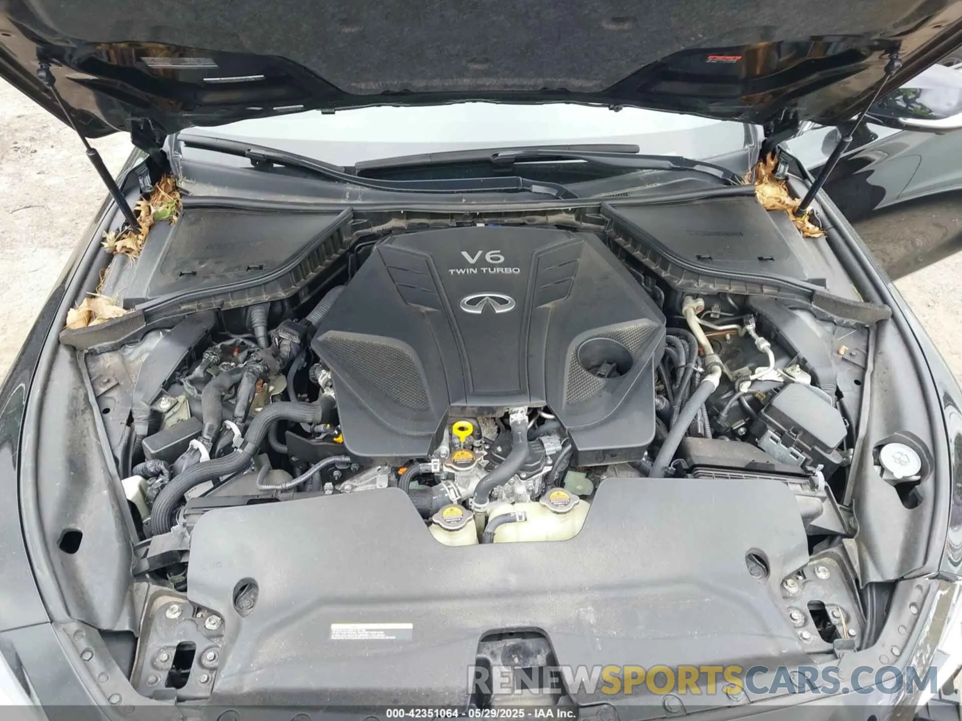 10 Photograph of a damaged car JN1EV7BR9MM754947 INFINITI Q50 2021