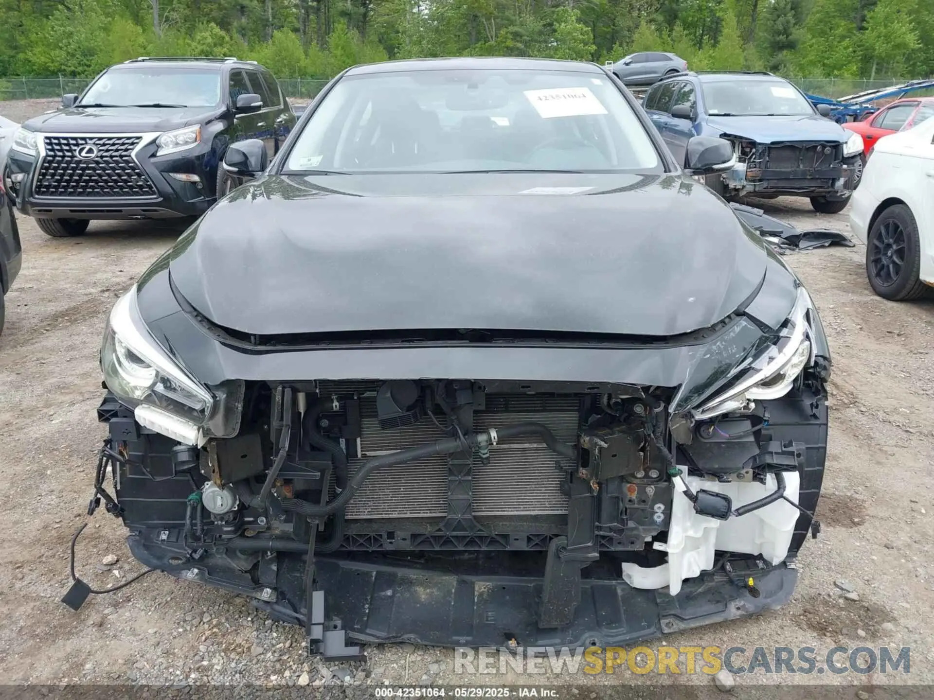 13 Photograph of a damaged car JN1EV7BR9MM754947 INFINITI Q50 2021