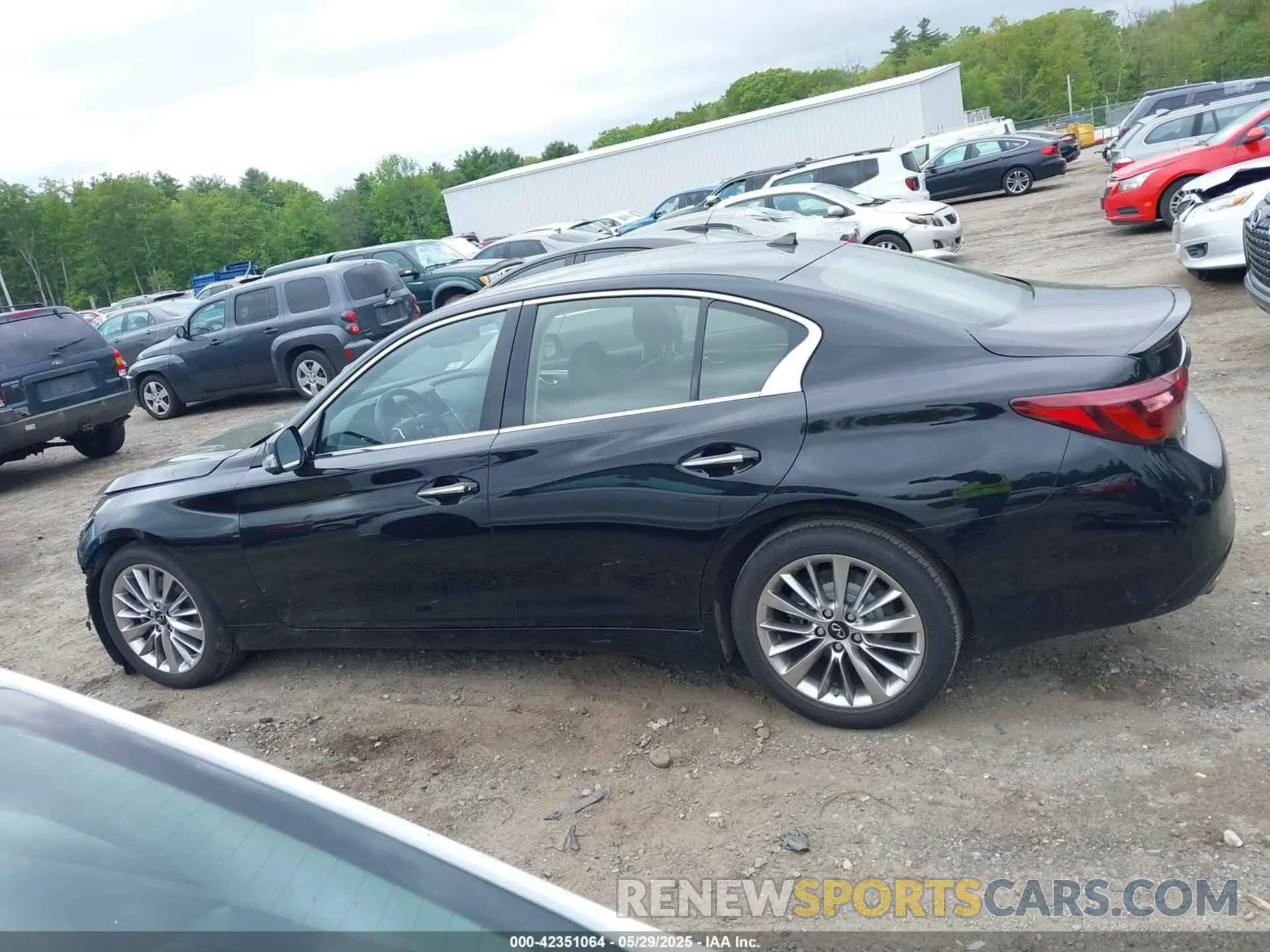 15 Photograph of a damaged car JN1EV7BR9MM754947 INFINITI Q50 2021