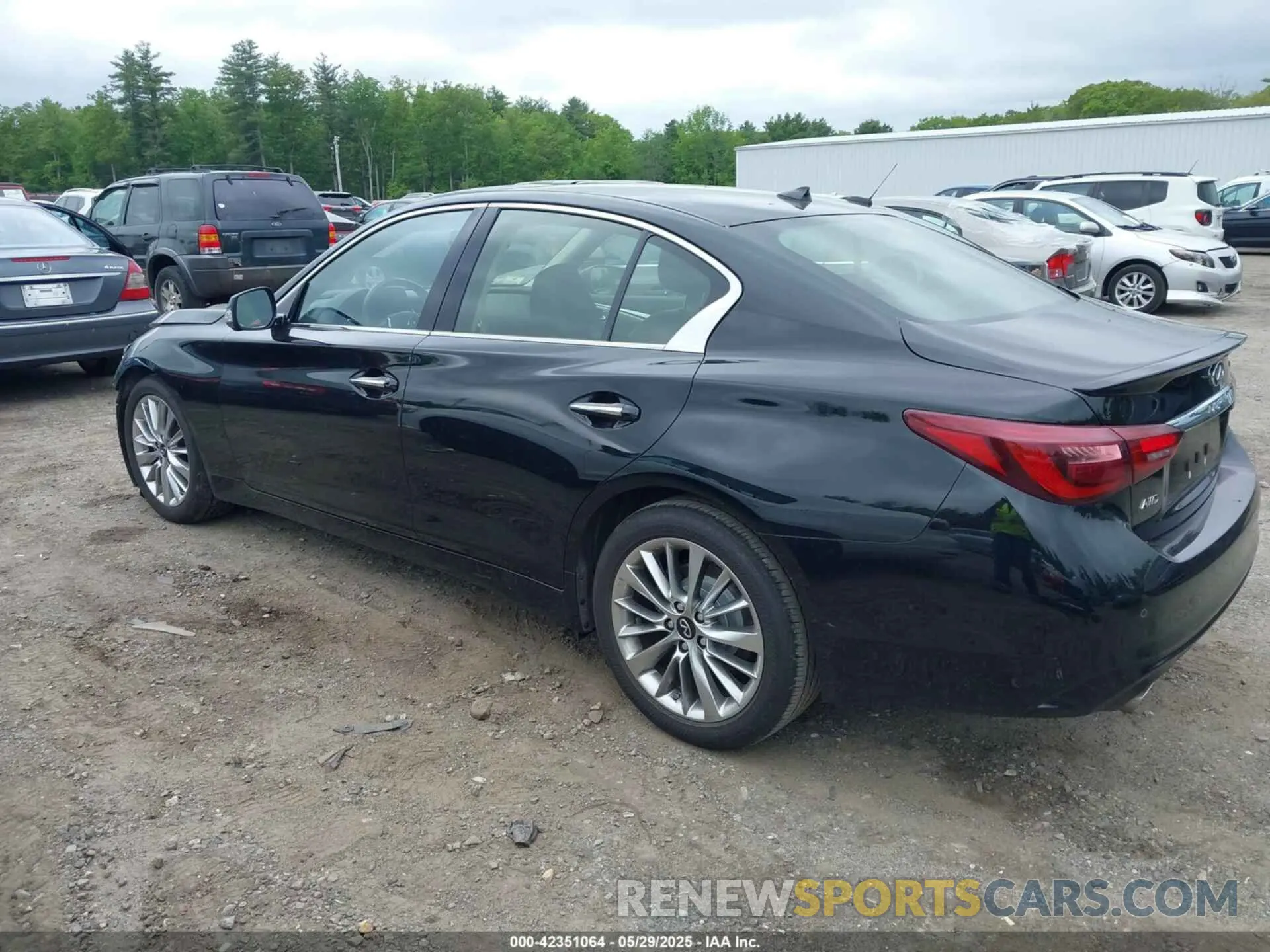 3 Photograph of a damaged car JN1EV7BR9MM754947 INFINITI Q50 2021