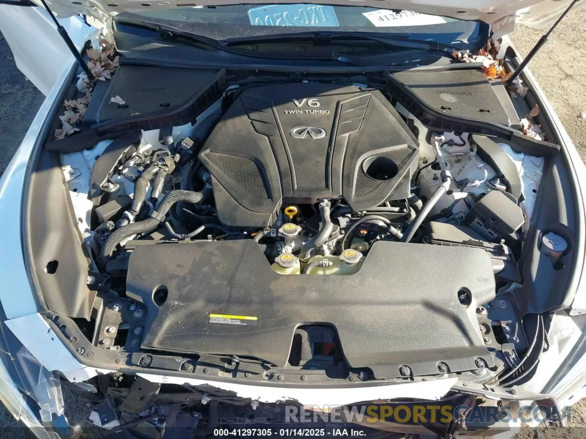 10 Photograph of a damaged car JN1EV7BR9MM756150 INFINITI Q50 2021