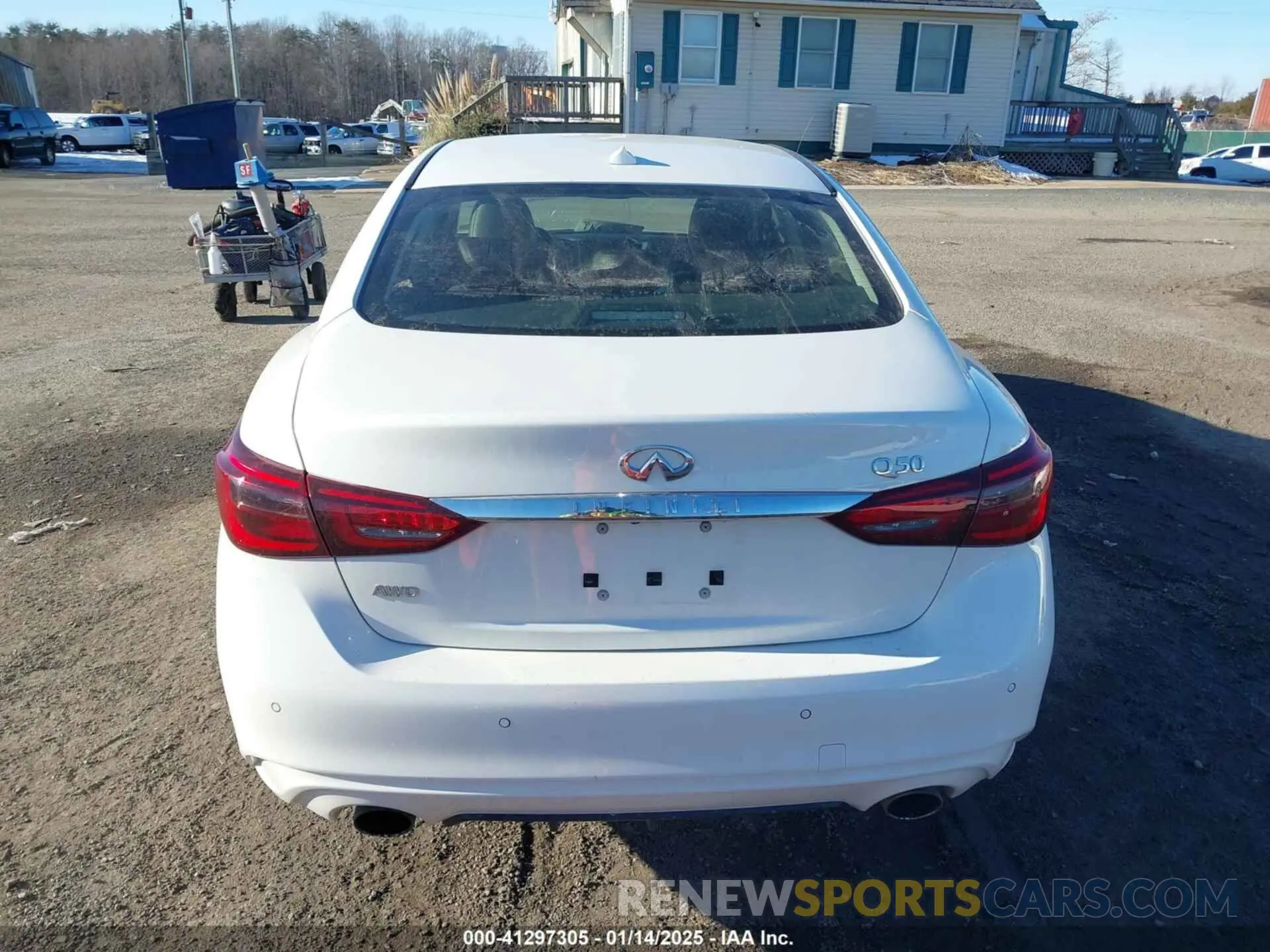 16 Photograph of a damaged car JN1EV7BR9MM756150 INFINITI Q50 2021