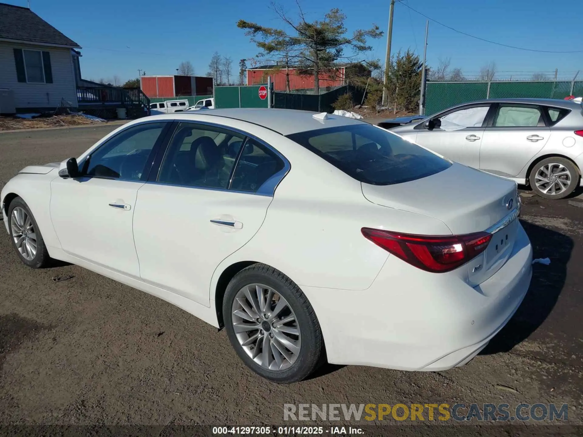 3 Photograph of a damaged car JN1EV7BR9MM756150 INFINITI Q50 2021