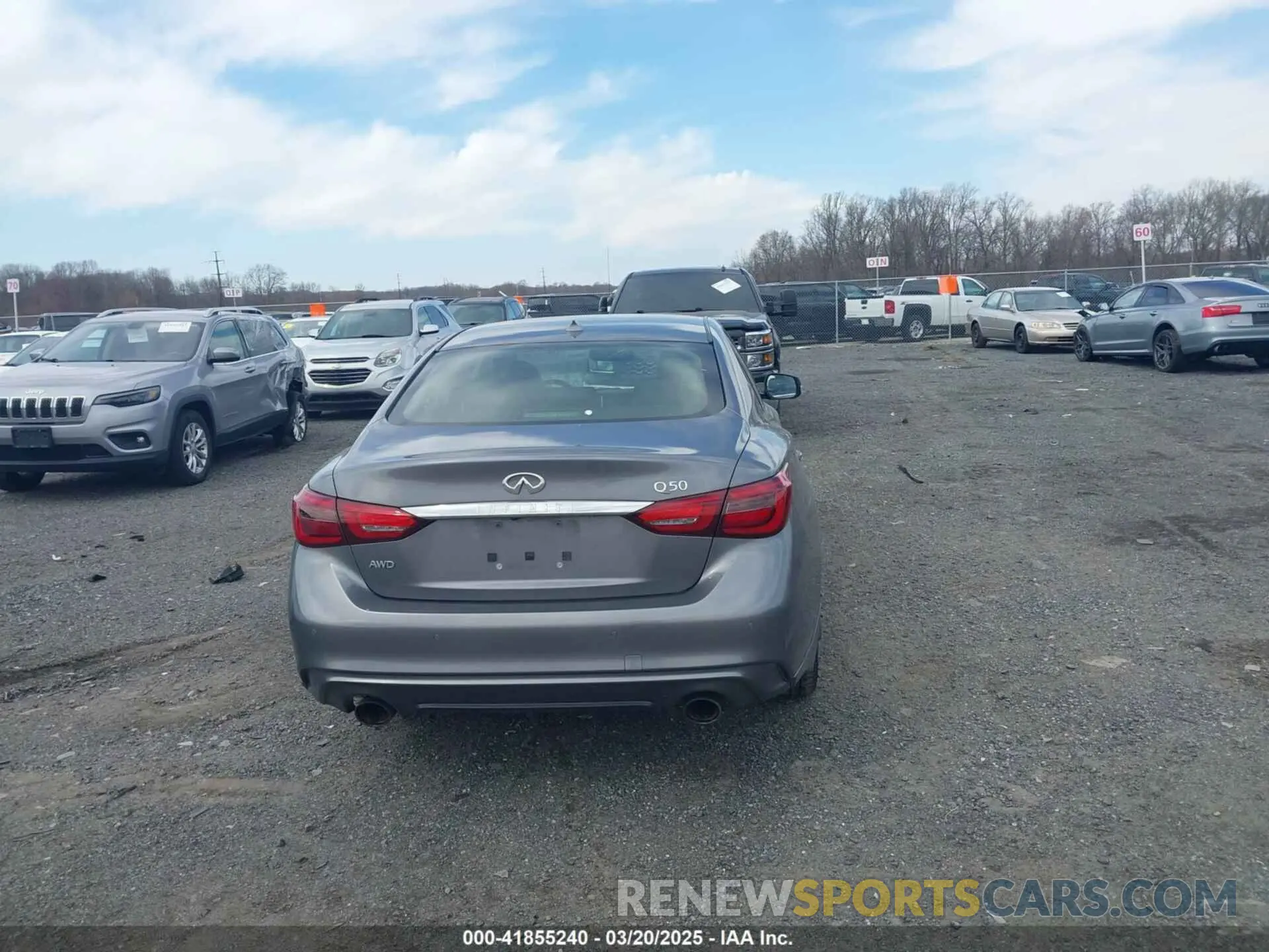 16 Photograph of a damaged car JN1EV7BRXMM751698 INFINITI Q50 2021