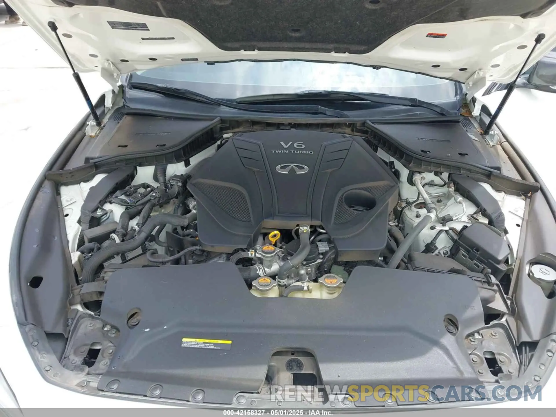 10 Photograph of a damaged car JN1EV7BRXMM752446 INFINITI Q50 2021