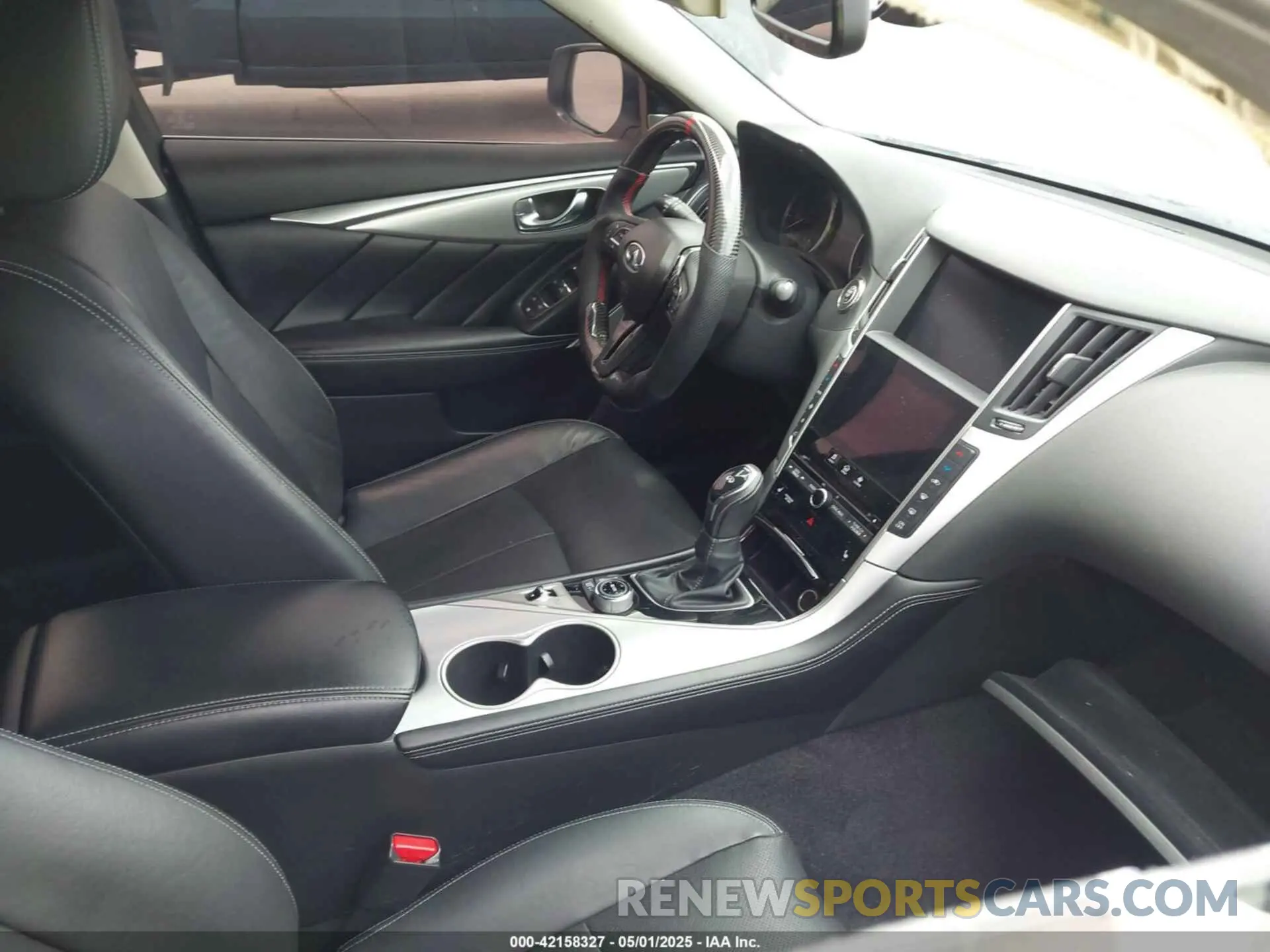 5 Photograph of a damaged car JN1EV7BRXMM752446 INFINITI Q50 2021