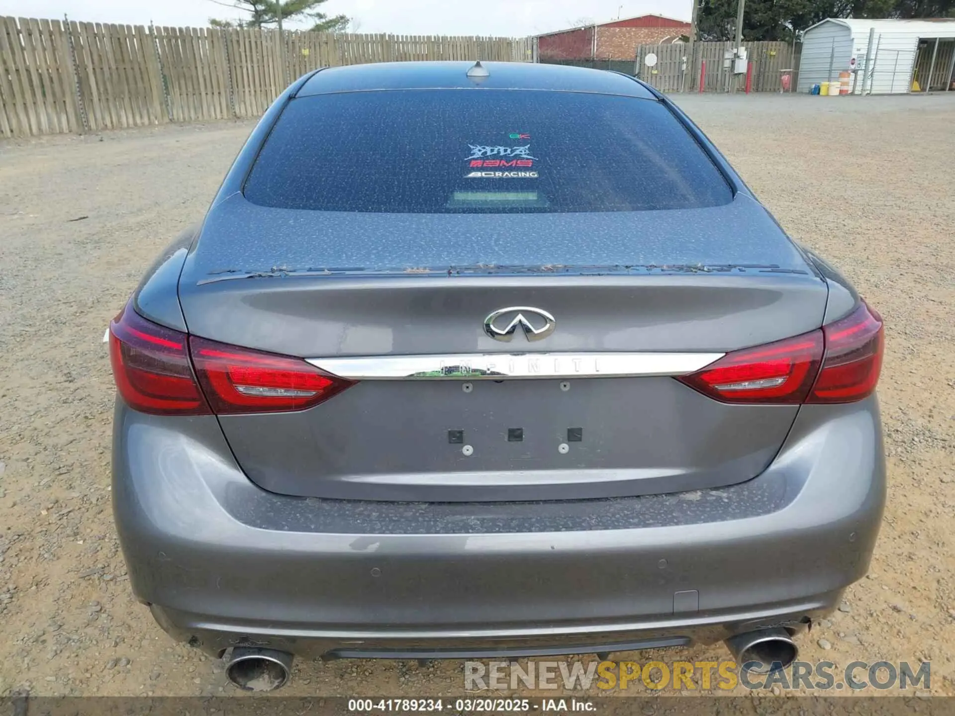 16 Photograph of a damaged car JN1EV7BRXMM755136 INFINITI Q50 2021