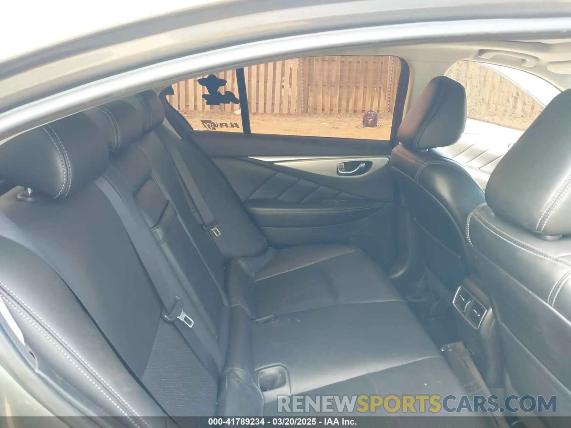 8 Photograph of a damaged car JN1EV7BRXMM755136 INFINITI Q50 2021