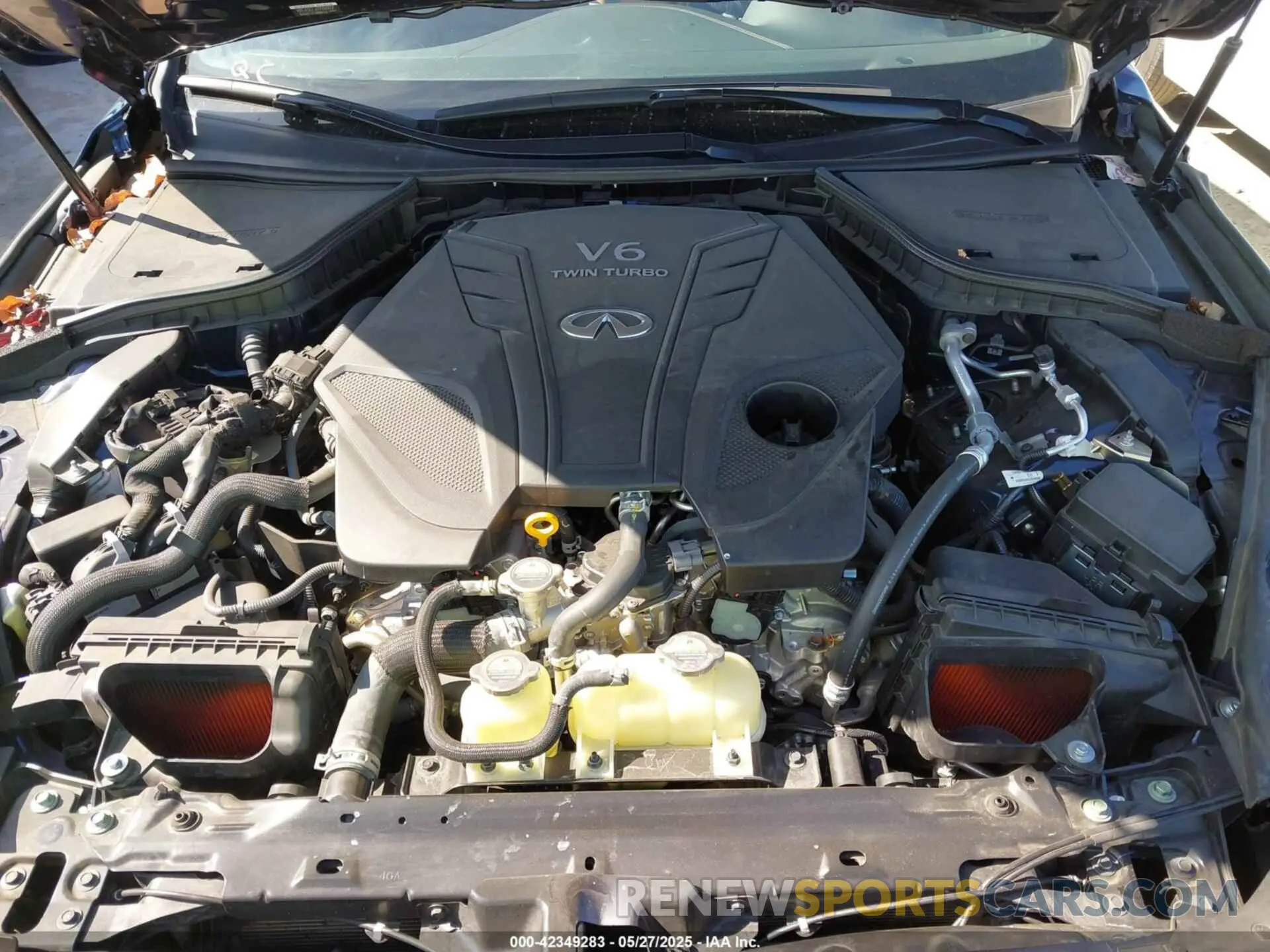 10 Photograph of a damaged car JN1EV7CP3MM707717 INFINITI Q50 2021
