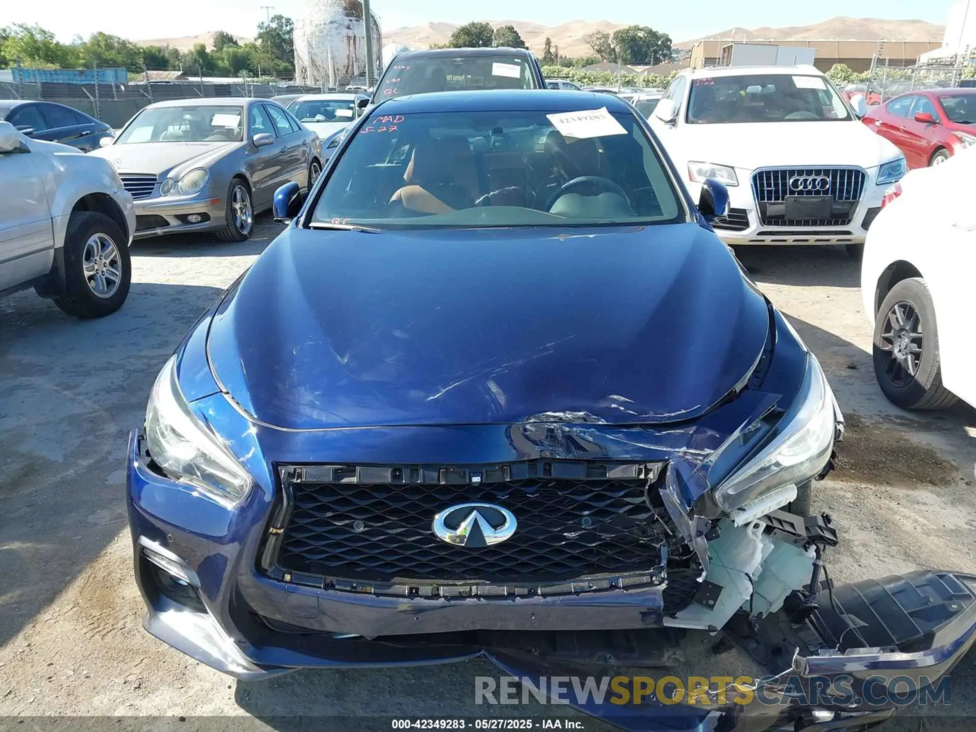 13 Photograph of a damaged car JN1EV7CP3MM707717 INFINITI Q50 2021
