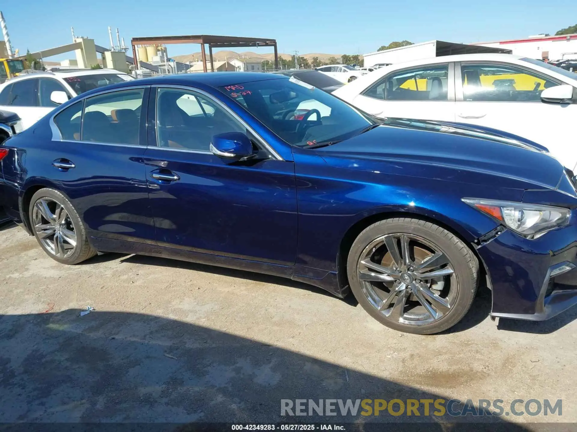 14 Photograph of a damaged car JN1EV7CP3MM707717 INFINITI Q50 2021