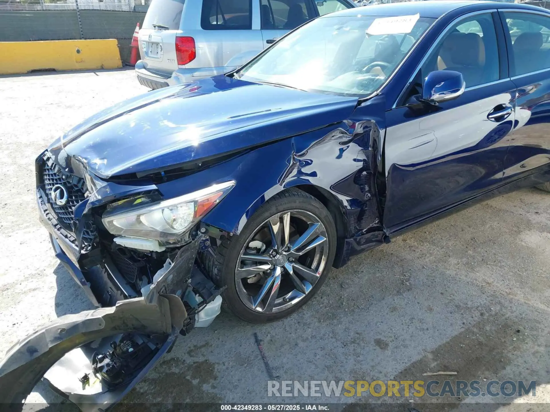 18 Photograph of a damaged car JN1EV7CP3MM707717 INFINITI Q50 2021