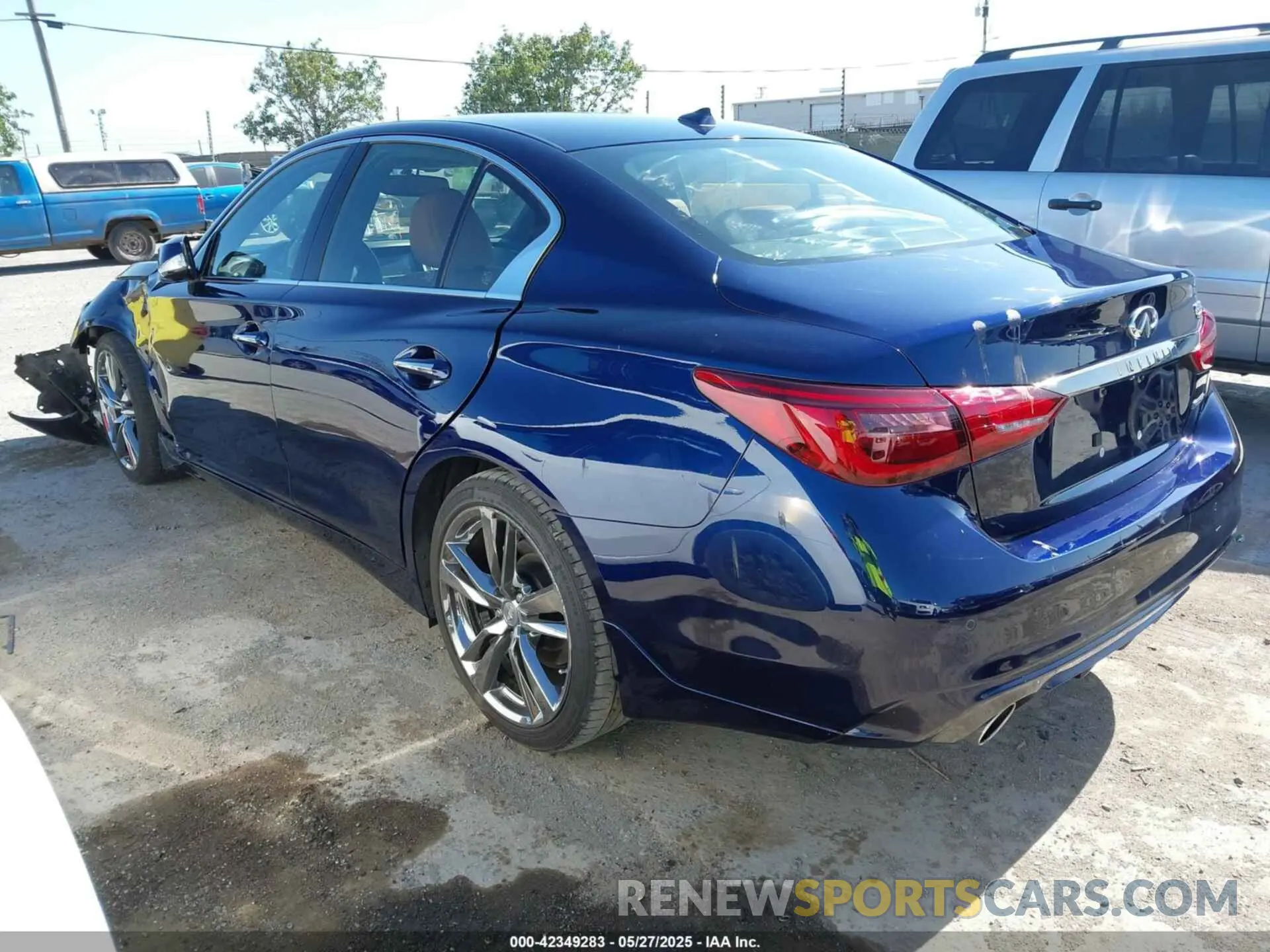 3 Photograph of a damaged car JN1EV7CP3MM707717 INFINITI Q50 2021