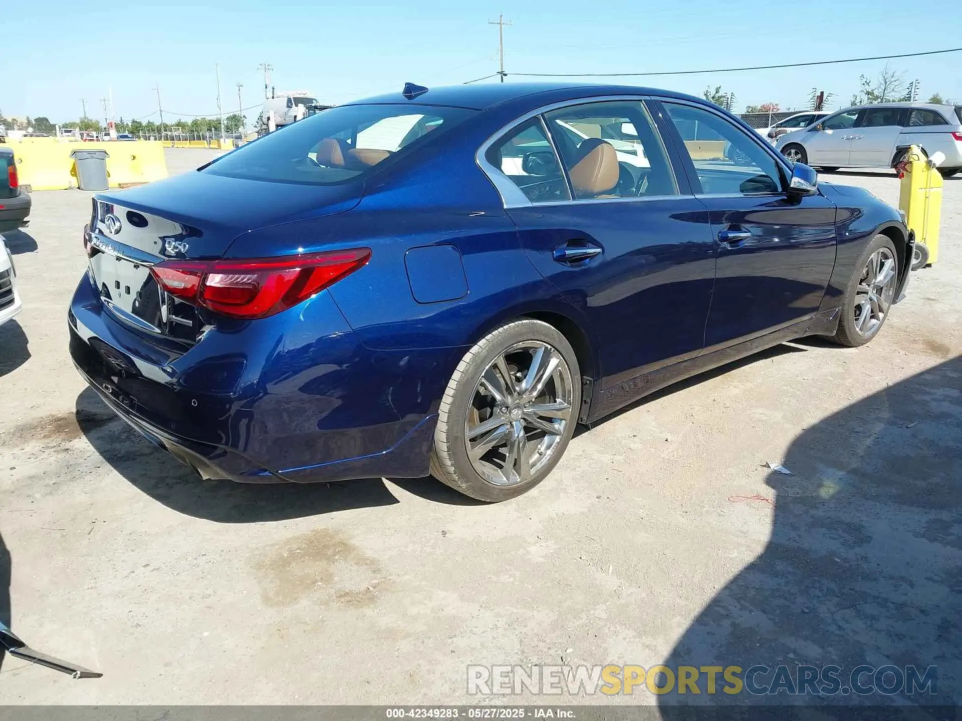 4 Photograph of a damaged car JN1EV7CP3MM707717 INFINITI Q50 2021