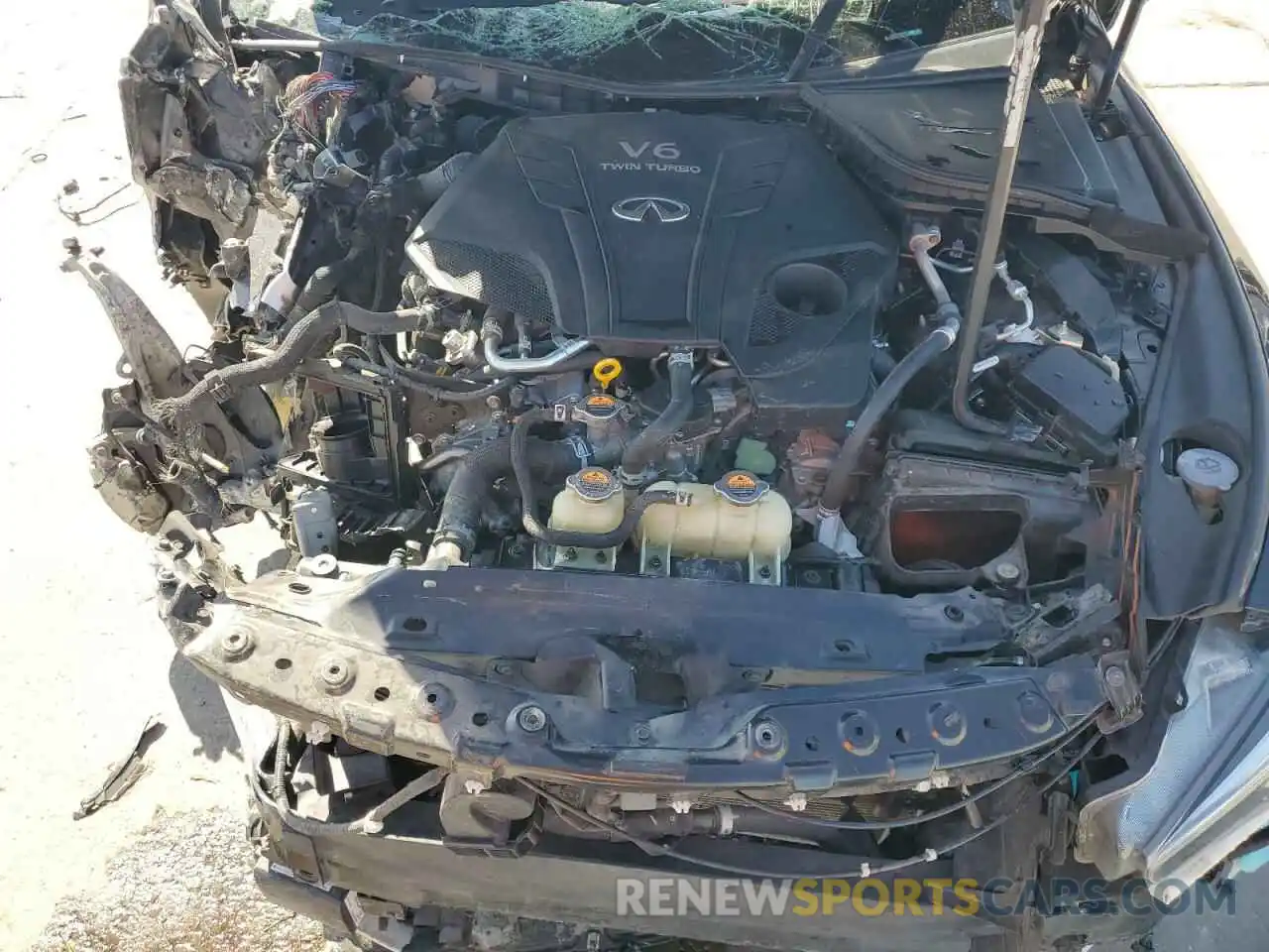 11 Photograph of a damaged car JN1EV7CPXMM700442 INFINITI Q50 2021