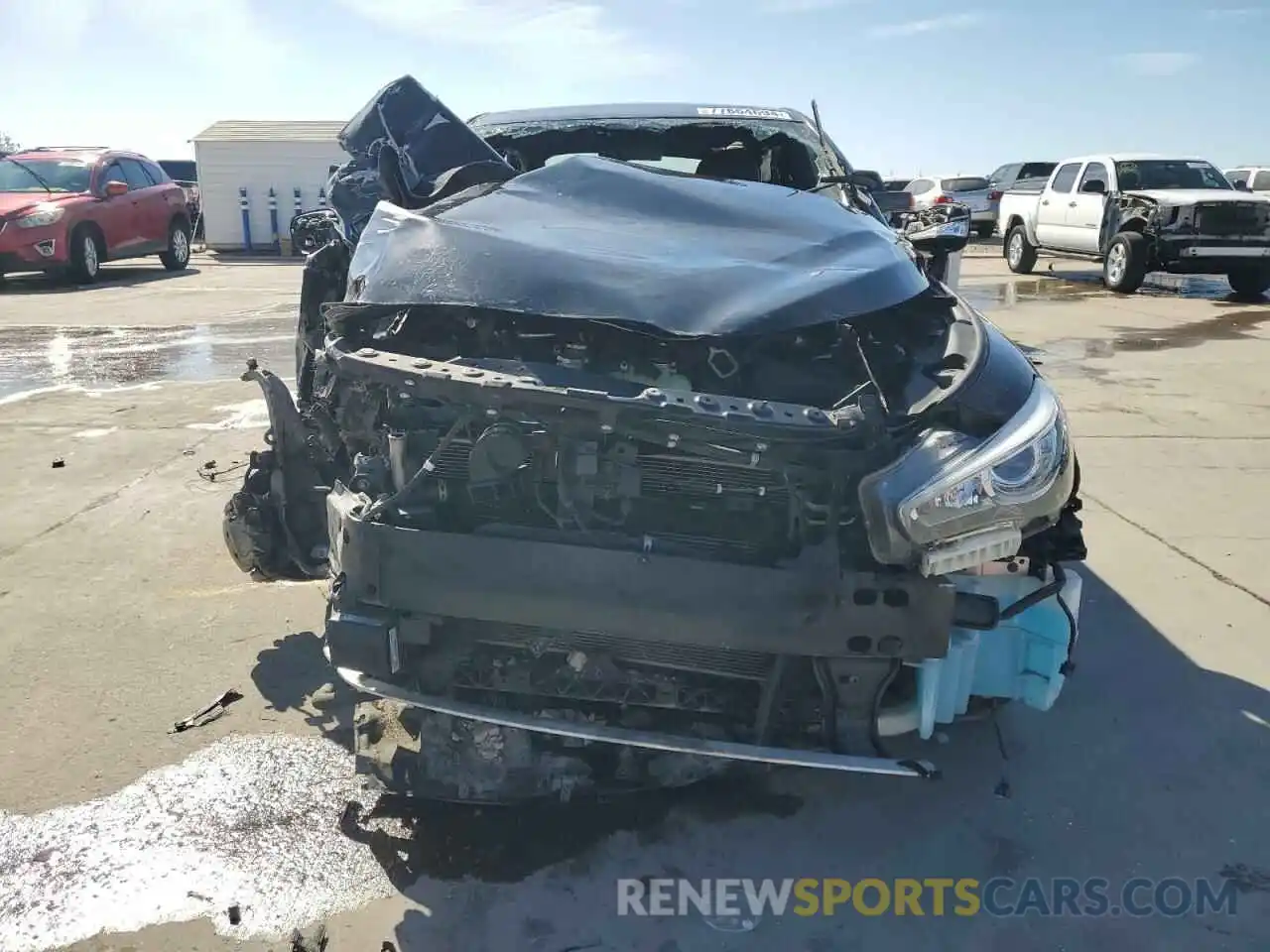 5 Photograph of a damaged car JN1EV7CPXMM700442 INFINITI Q50 2021