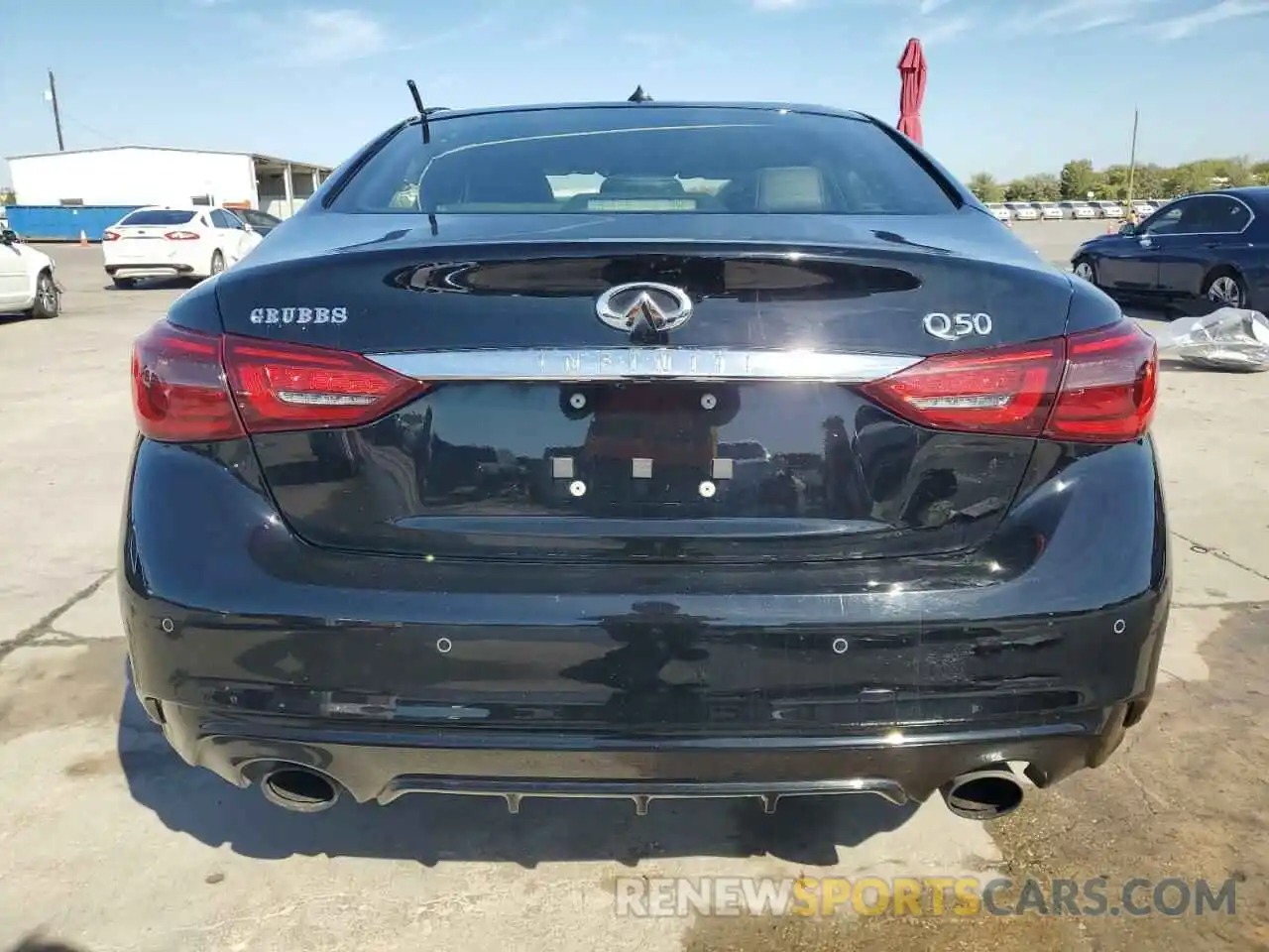 6 Photograph of a damaged car JN1EV7CPXMM700442 INFINITI Q50 2021